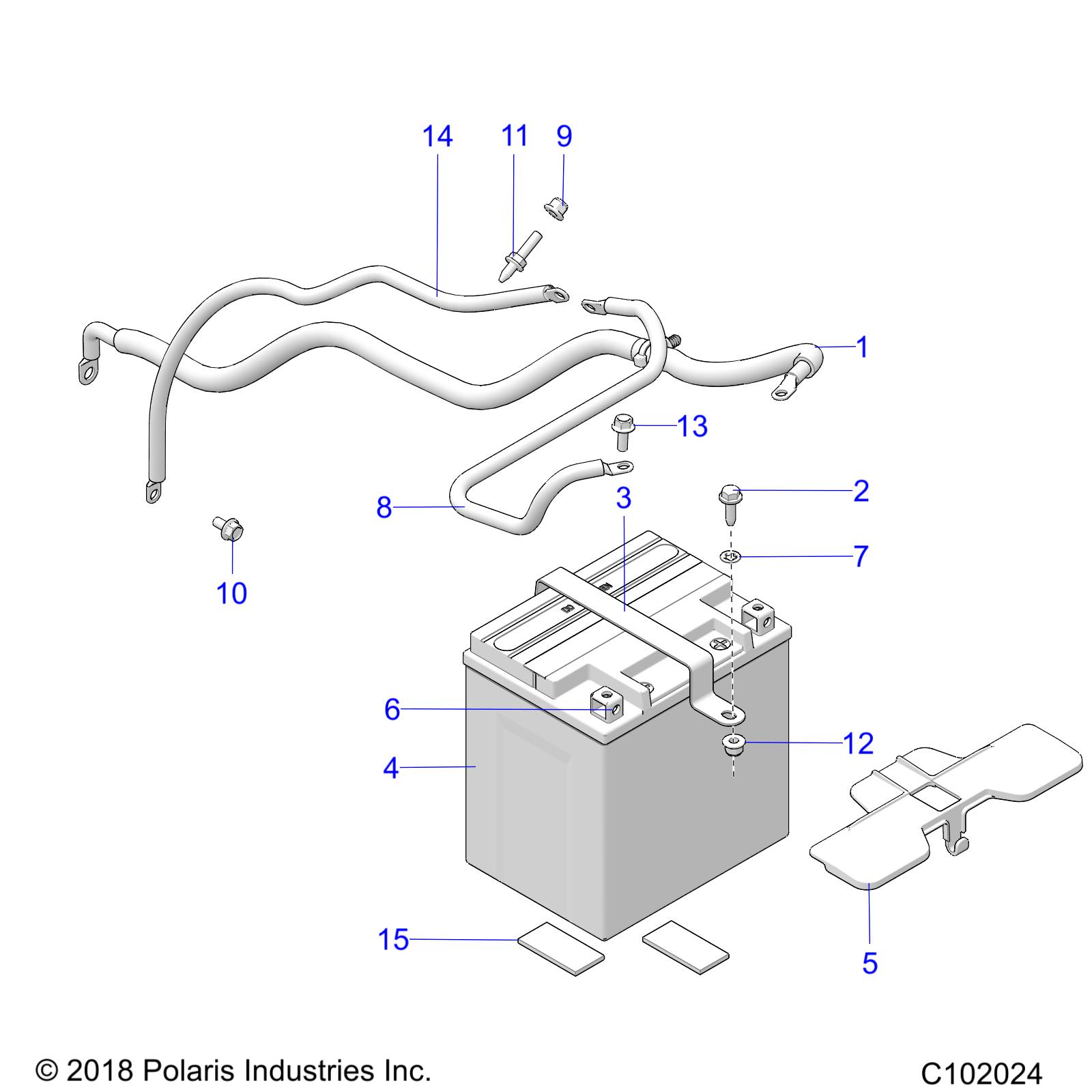 ELECTRICAL, BATTERY - A24SXD95A9 (C102024)