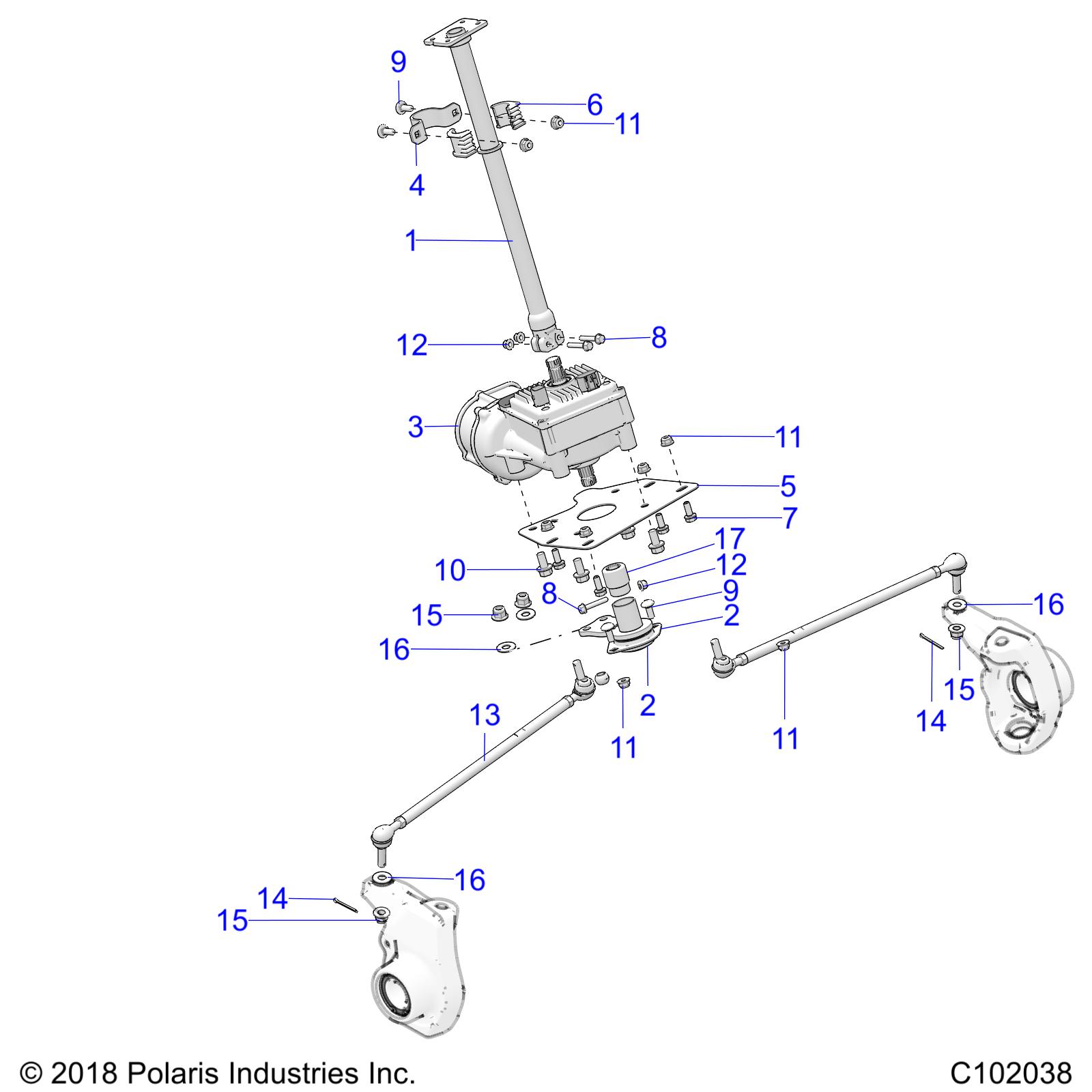 STEERING, EPS - A19SEA57F1/SEE57F1/SEE57F2 (C102038)