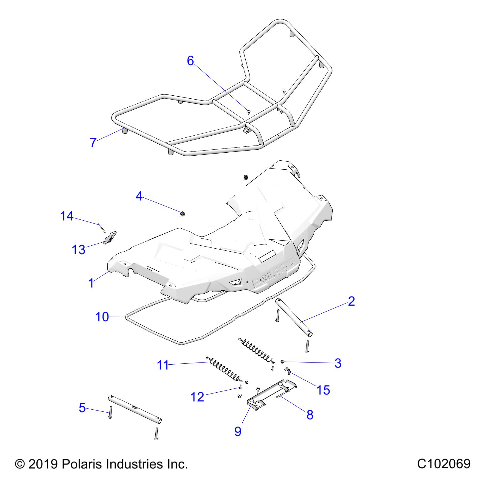 BODY, STORAGE, FRONT - A20SEF57C1