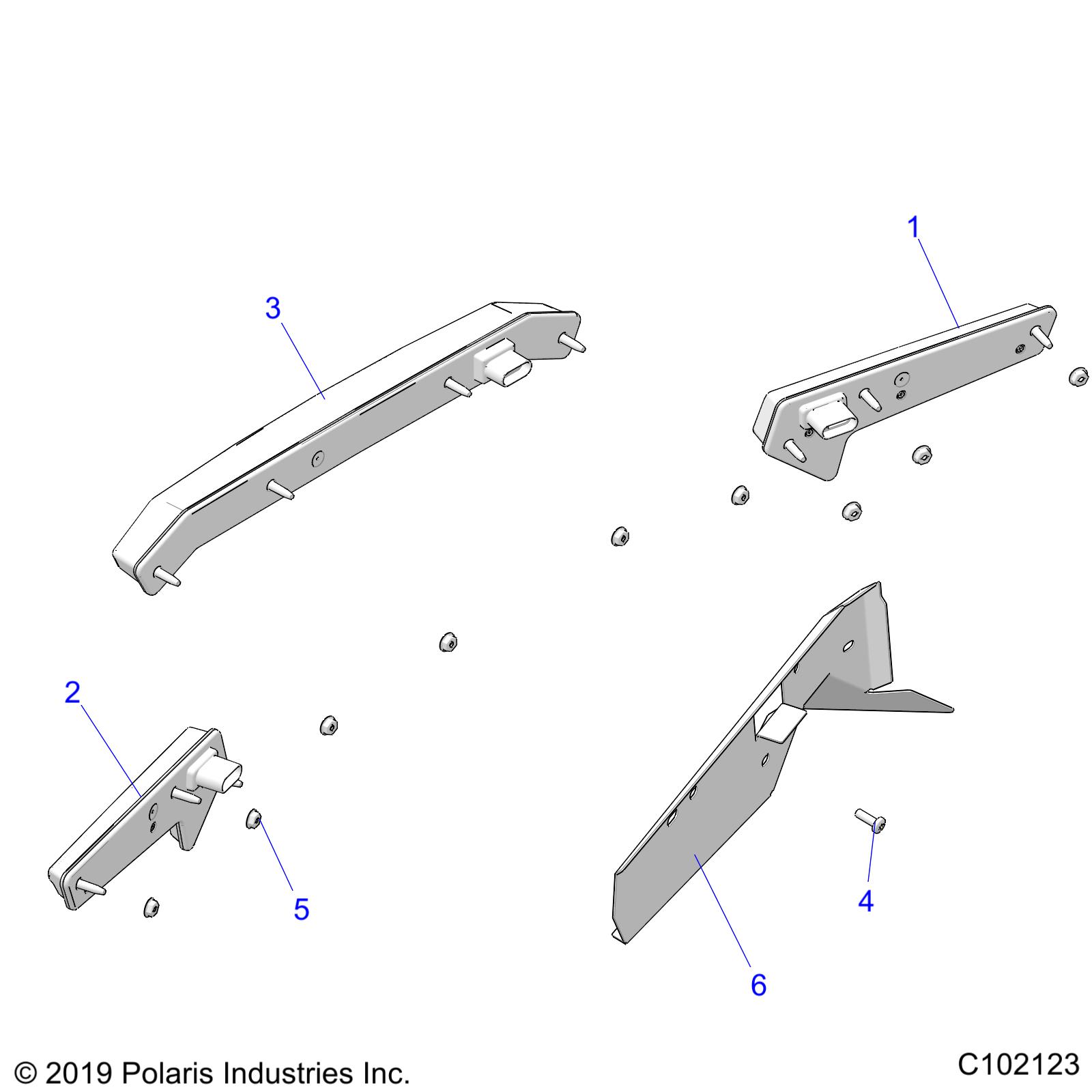 ELECTRICAL, TAILLIGHTS - A20SXZ95AG/CAG (C102123)