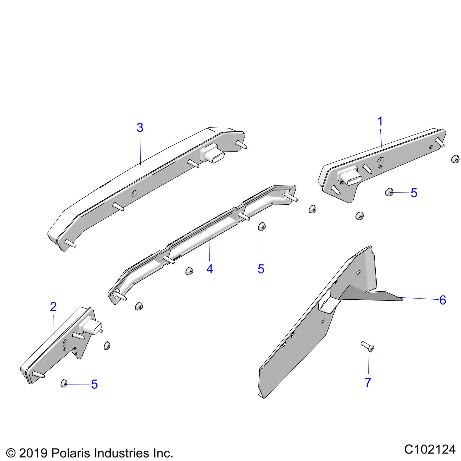 ELECTRICAL, TAILLIGHTS - A20SXD95A9/E95AG/CAG (C102124)