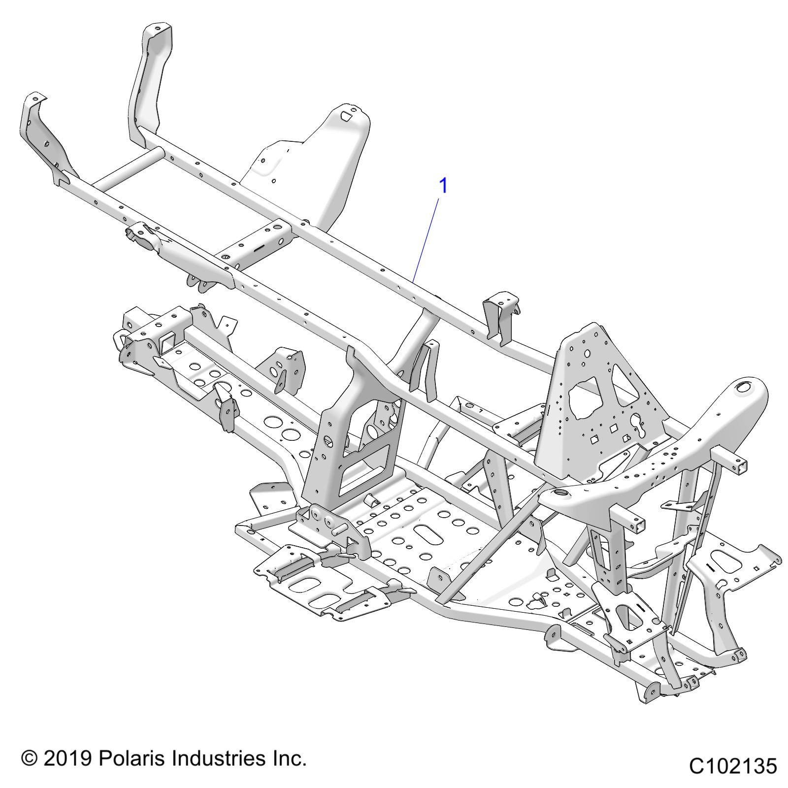 CHASSIS, FRAME - A20SEJ57A1/A4/A7/A9 (C102135)