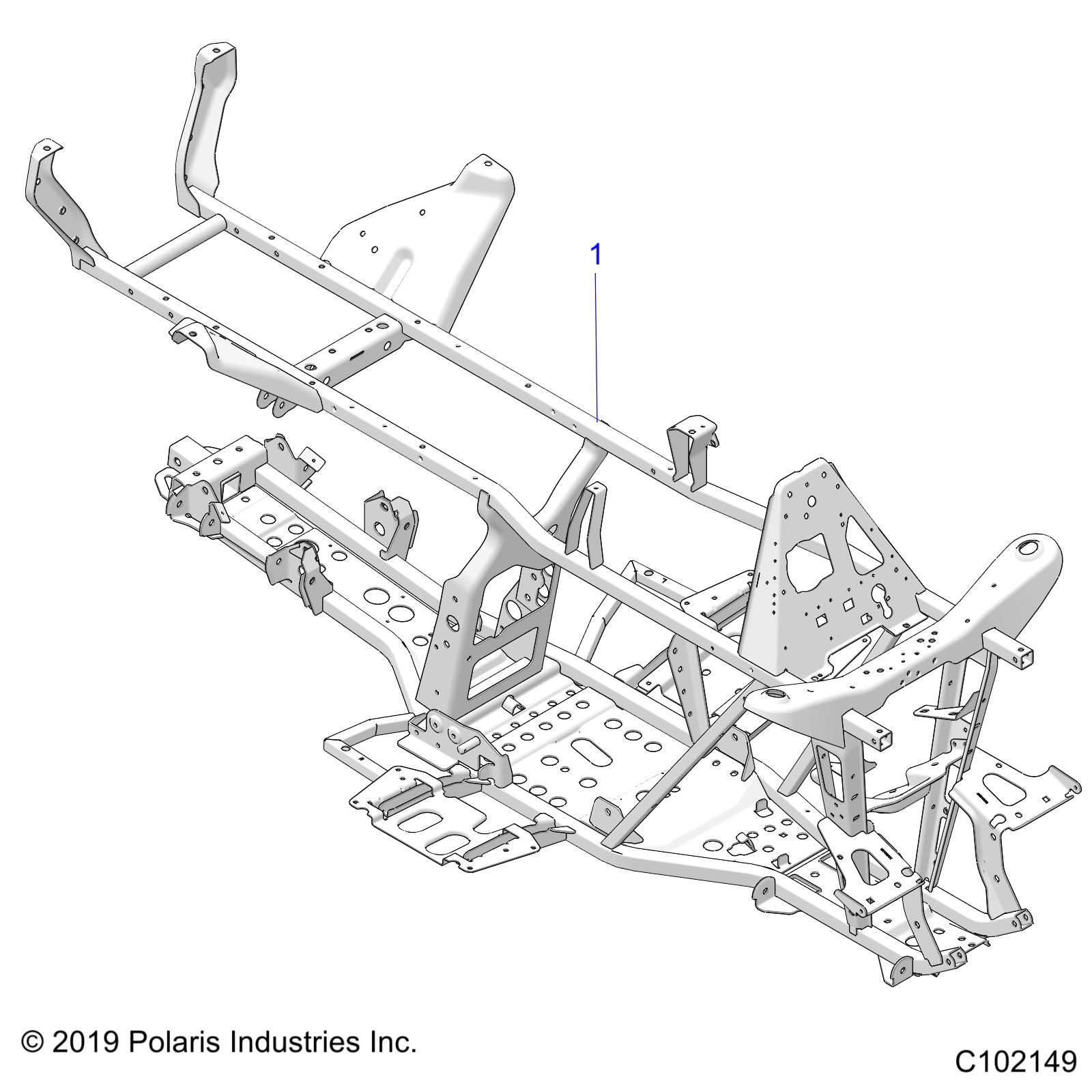 CHASSIS, FRAME - A20SEE57P1 (C102149)