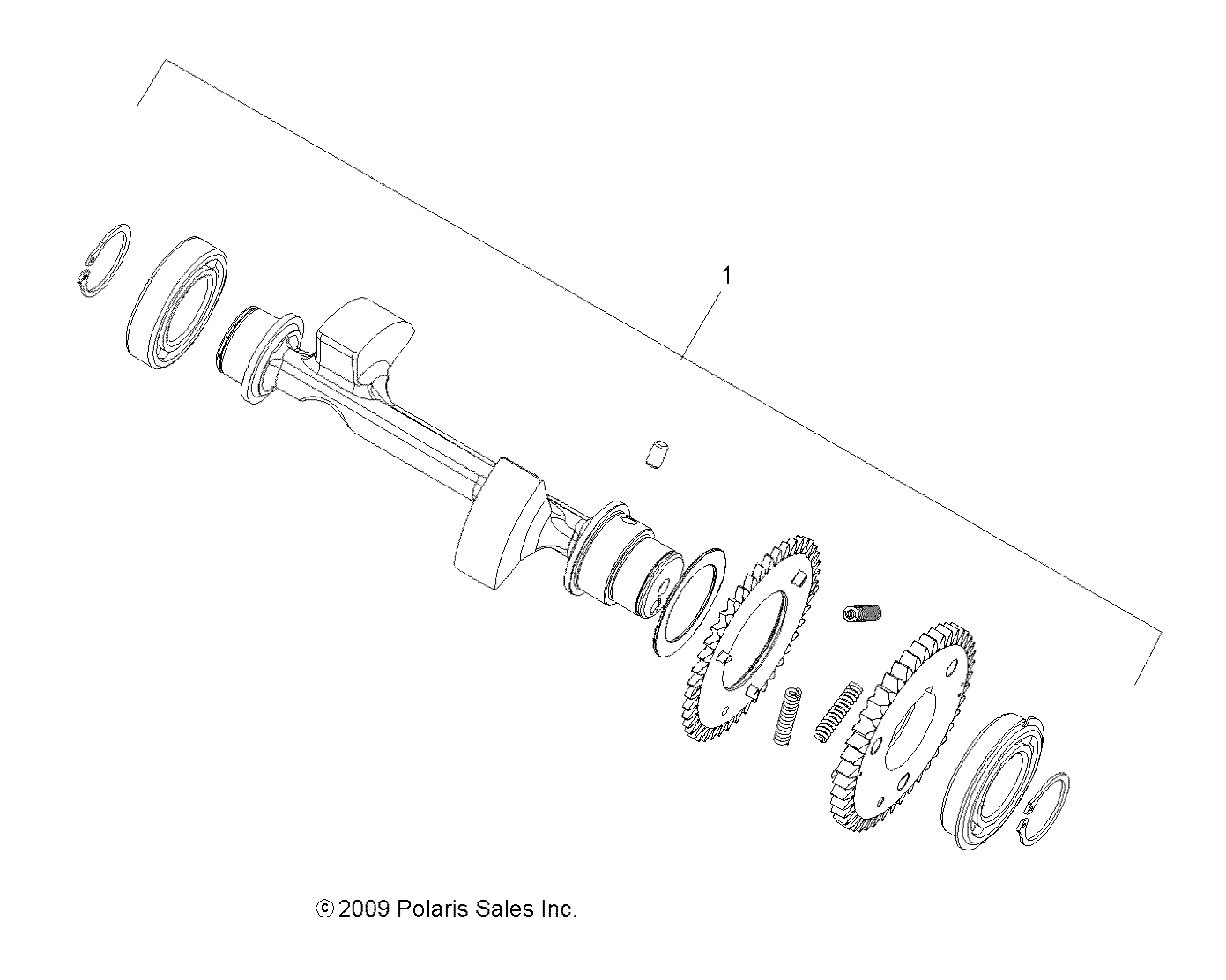 ENGINE, BALANCE SHAFT - A18SXE95FR (49ATVBALANCESHAFT10SPXP850)