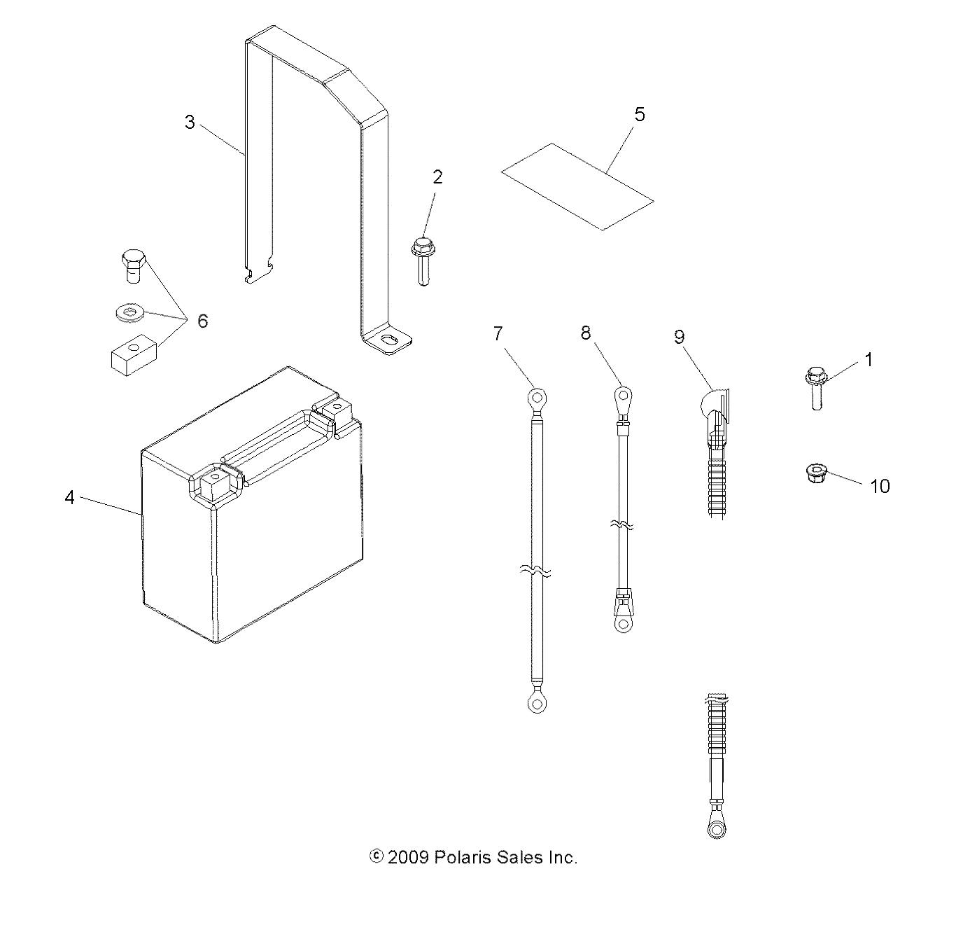 ELECTRICAL, BATTERY - A10DX85AL/AF (49ATVBATTERY10SPTRGEPS8)