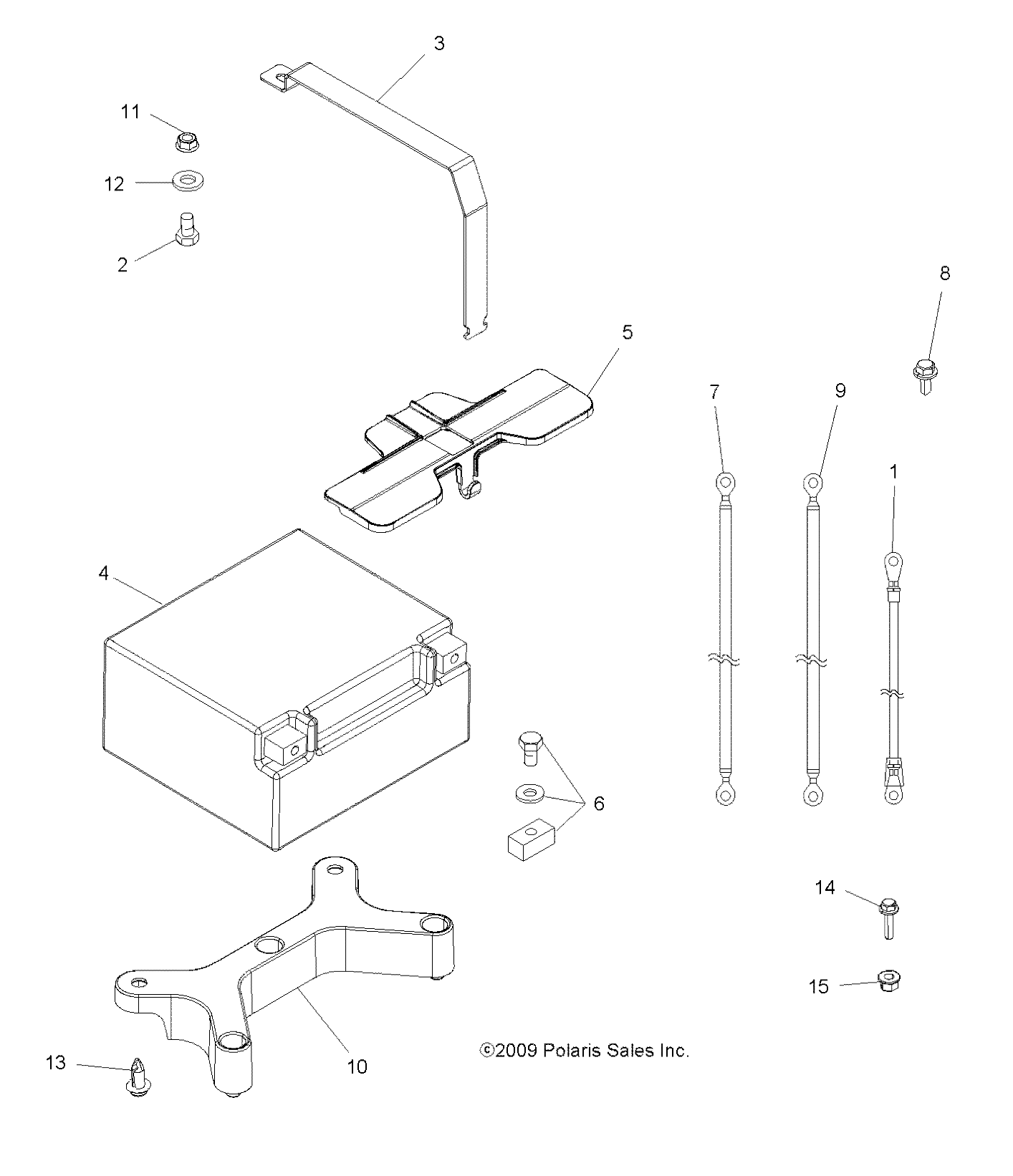 ELECTRICAL, BATTERY - A10ZX85FL/FF (49ATVBATTERY10SPXP850)