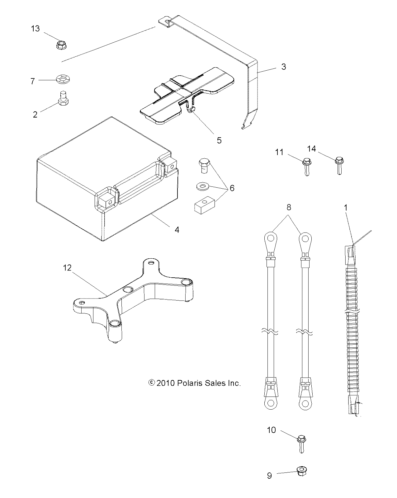 ELECTRICAL, BATTERY - A11ZX85FF/FK (49ATVBATTERY11SPTRGEPS850)