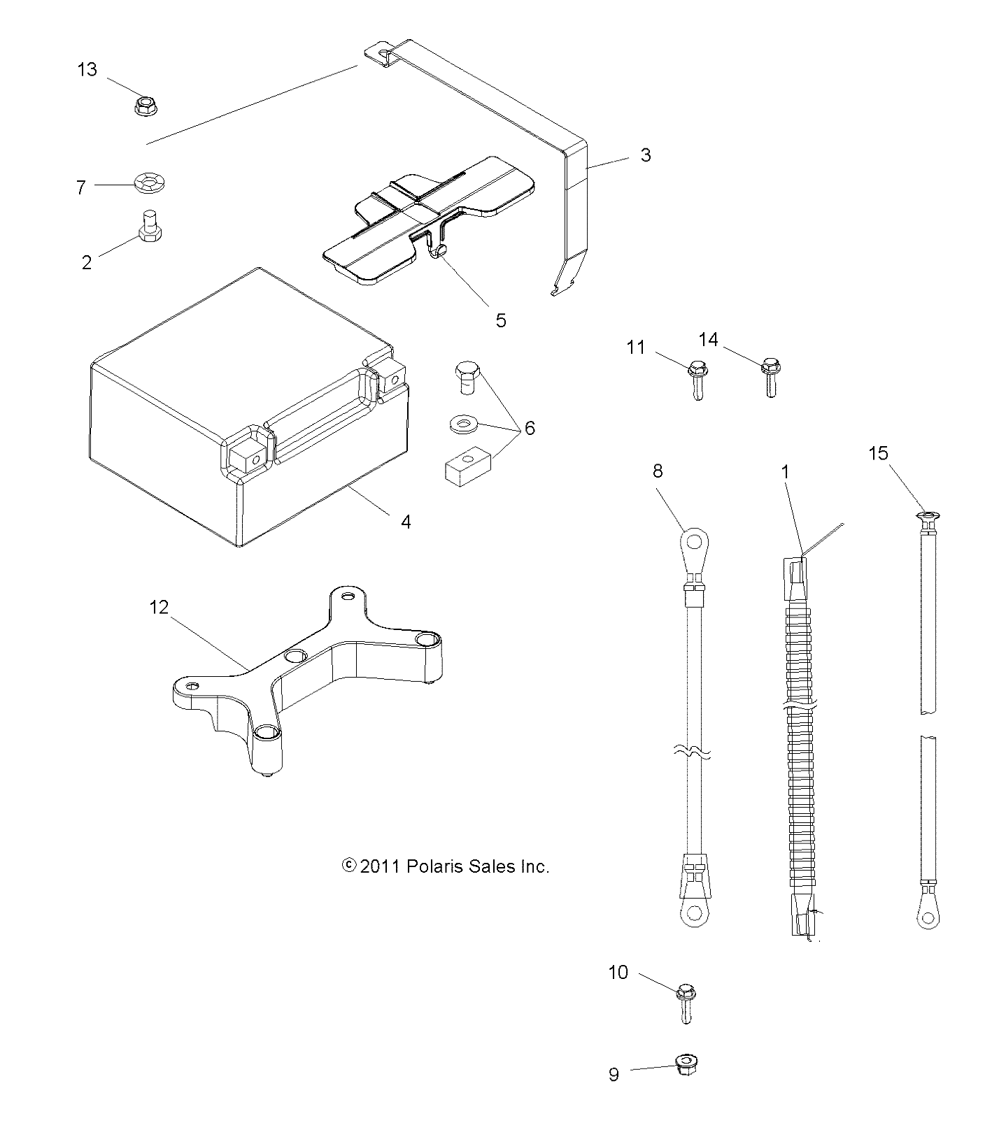 ELECTRICAL, BATTERY - A13ZN8EFK/EFN (49ATVBATTERY12SPXP850)