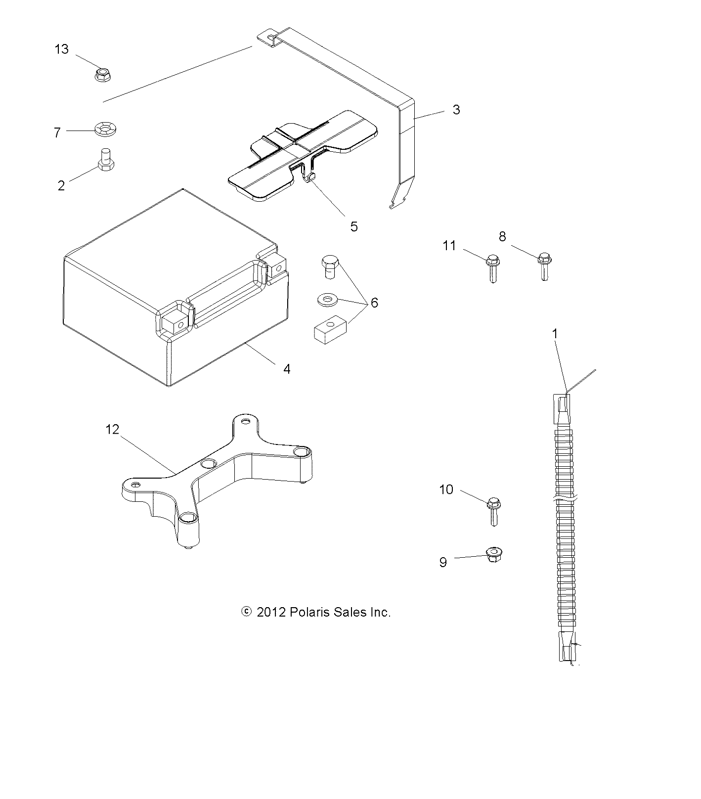 ELECTRICAL, BATTERY - A13GH85AJ/EAK (49ATVBATTERY13850SCRAM)