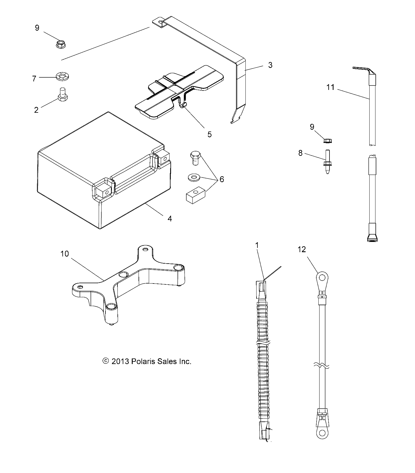 ELECTRICAL, BATTERY - A16SVS95CM/T95C2