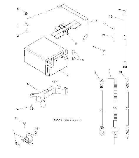 ELECTRICAL, BATTERY - A14ZN5EFM (49ATVBATTERY14SP550F)