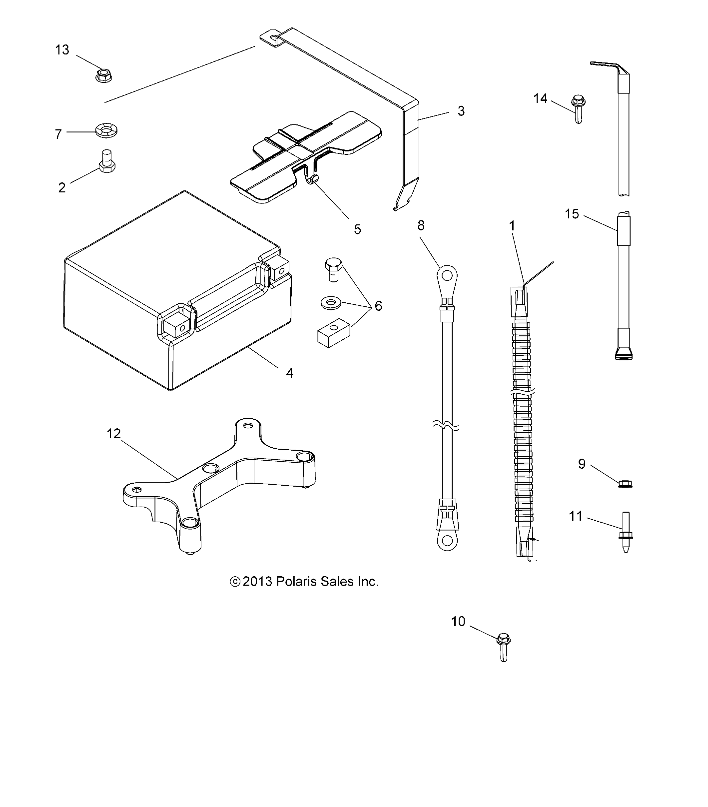 ELECTRICAL, BATTERY - A15SYE85AS/AV (49ATVBATTERY14SPTRG850)