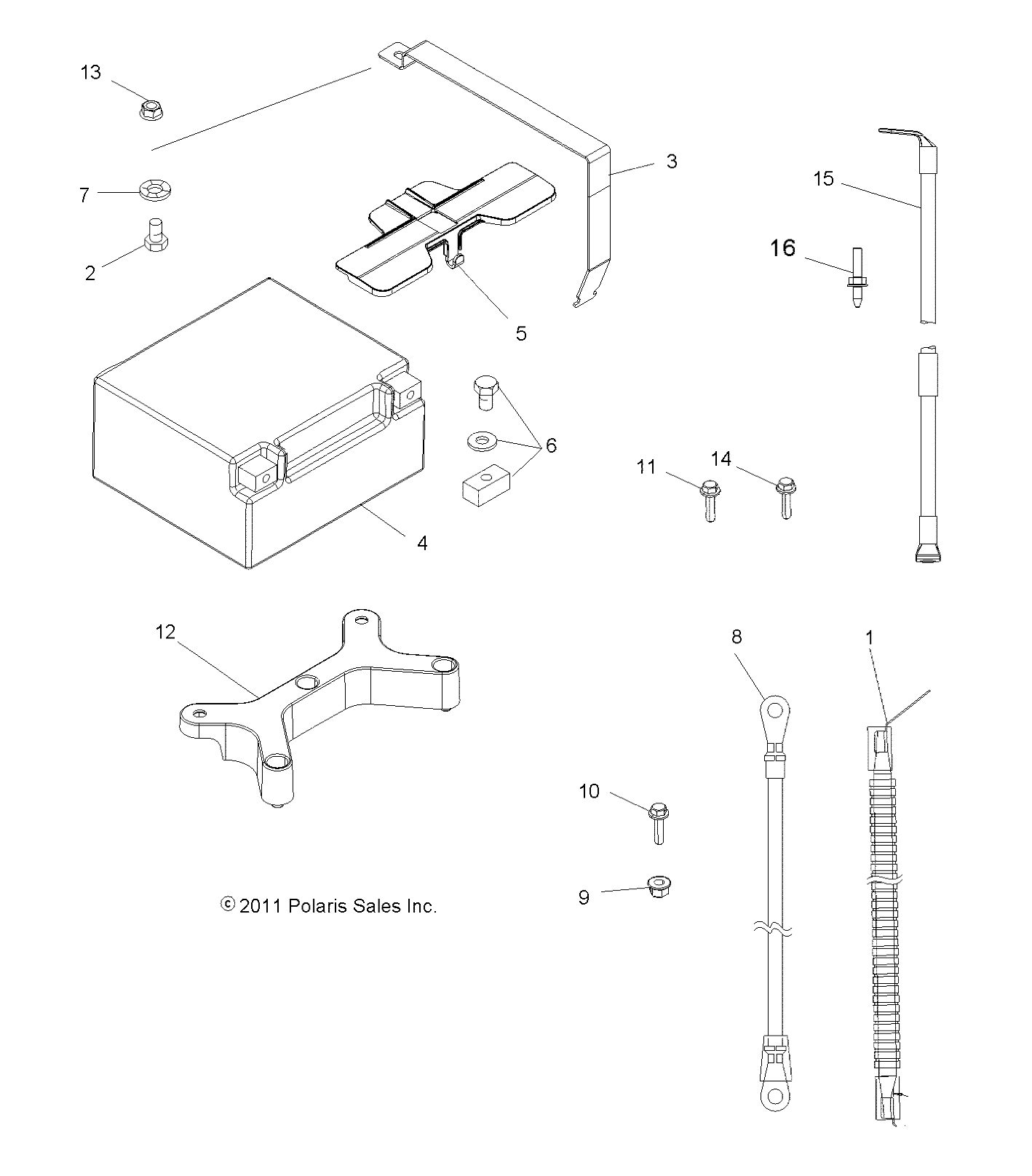 ELECTRICAL, BATTERY - A15SXE85HI (49ATVBATTERY14SPXP850)