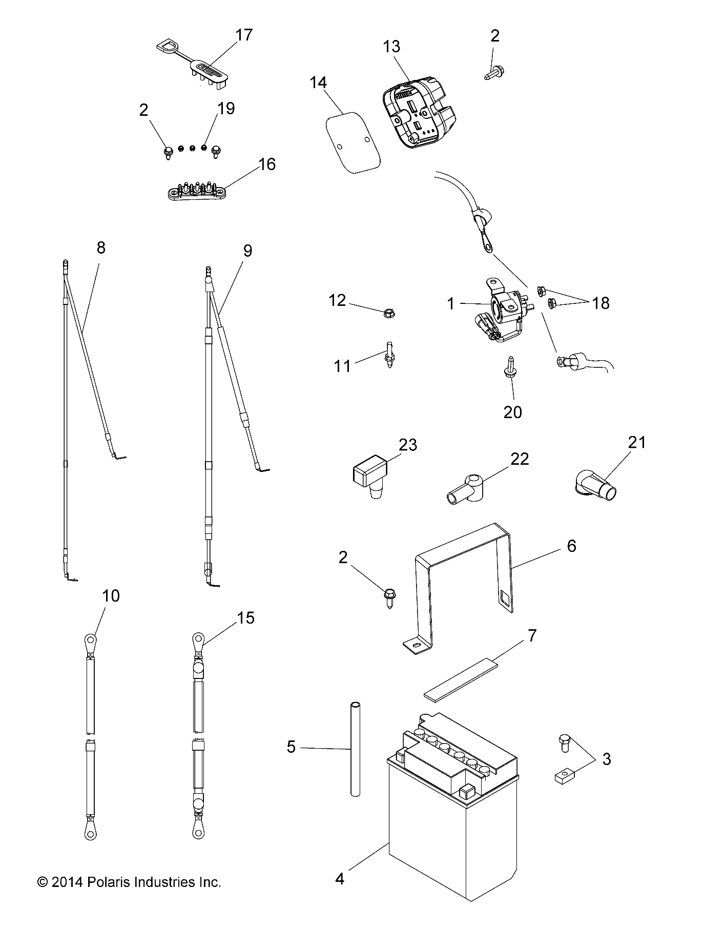 ELECTRICAL, BATTERY - A15DAA32EA/EJ (49ATVBATTERY15325E)