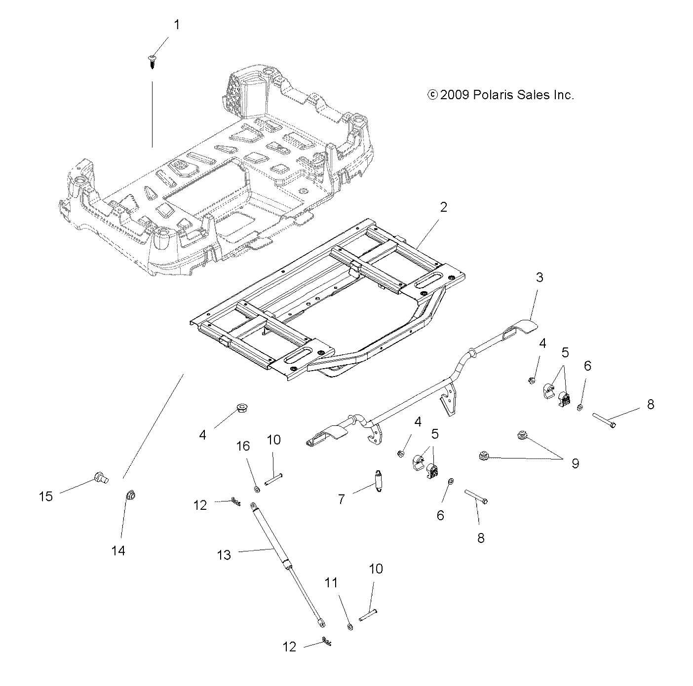 BODY, BOX FRAME and LATCH - A10TN55AL/AX (49ATVBOX10SPX2550)