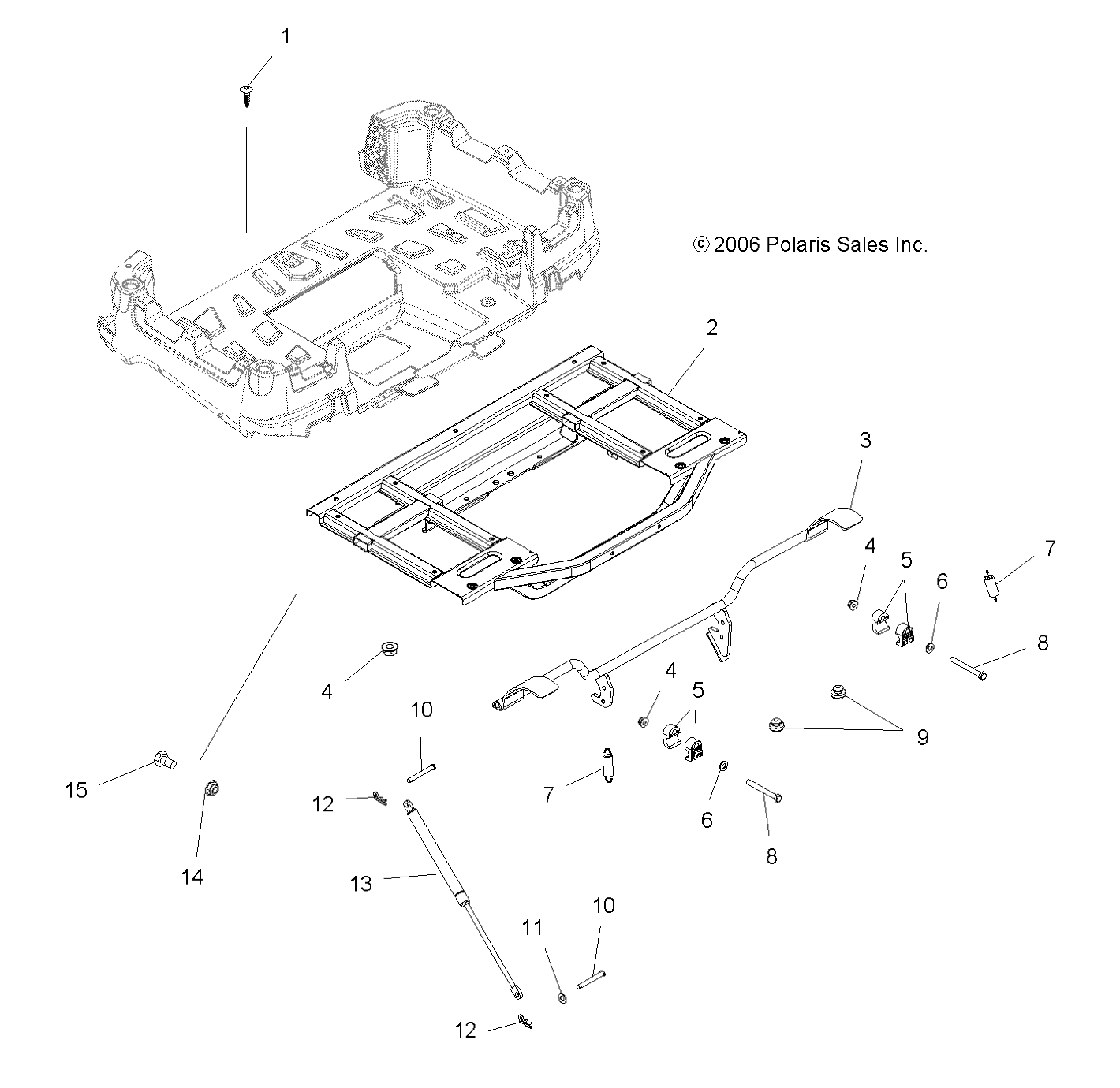 BOX FRAME - A07TH50AL/AQ/AU/AZ/TN50AF/AS/AU (49ATVBOXX2500EFI)