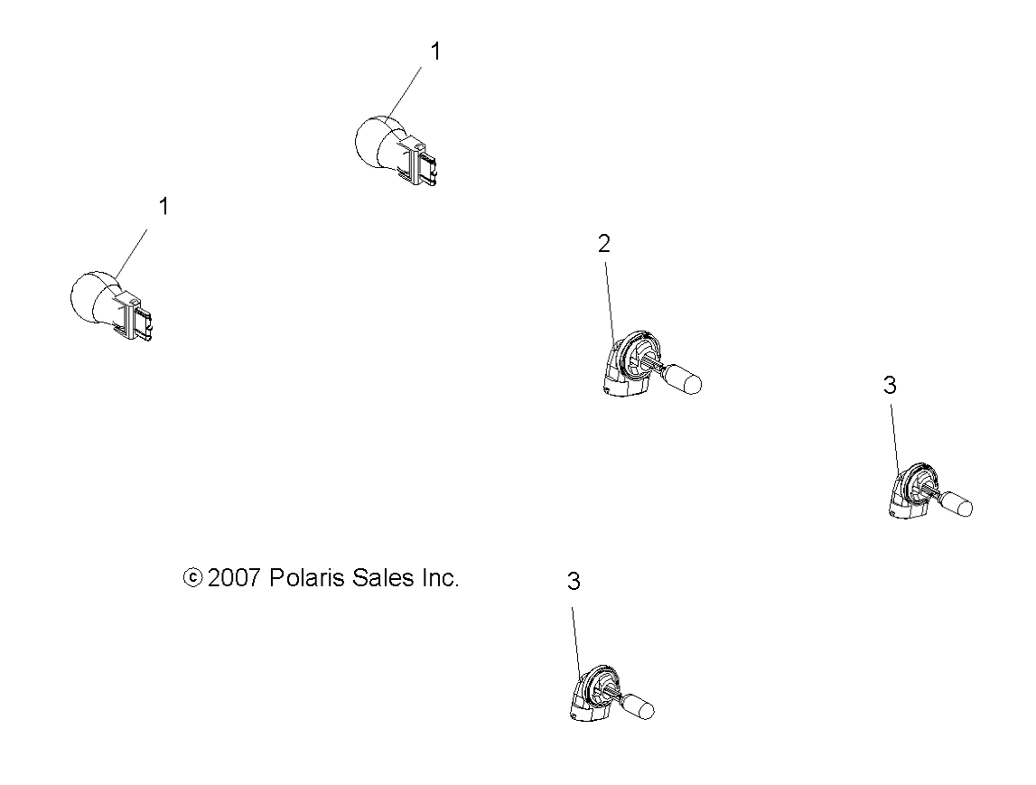 ELECTRICAL, BULBS - A15SAA32EH (49ATVBULBS08SP500)