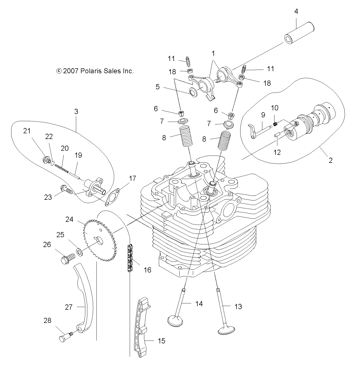 ENGINE, VALVES and CAMSHAFT - A10NA32FA (49ATVCAMSHAFT08TB)