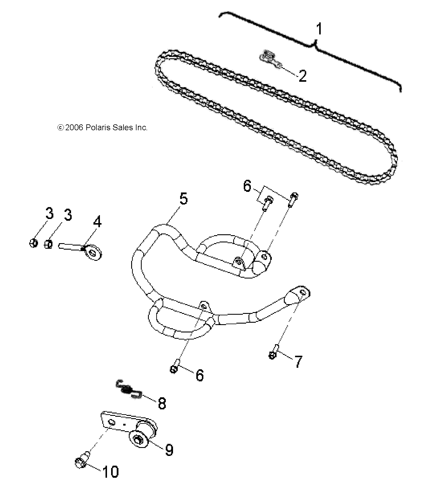 CHAIN - A07FA09AA/AB (49ATVCHAIN07OTLW90)