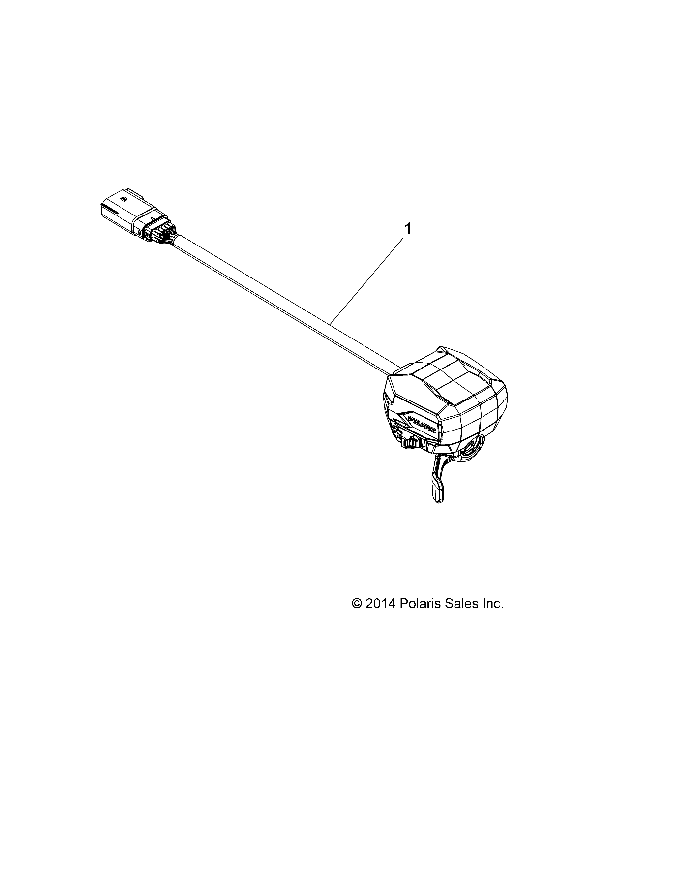 STEERING, CONTROLS, THROTTLE ASM. - A18SXE95FR (49ATVCONTROLS15TRCTR)