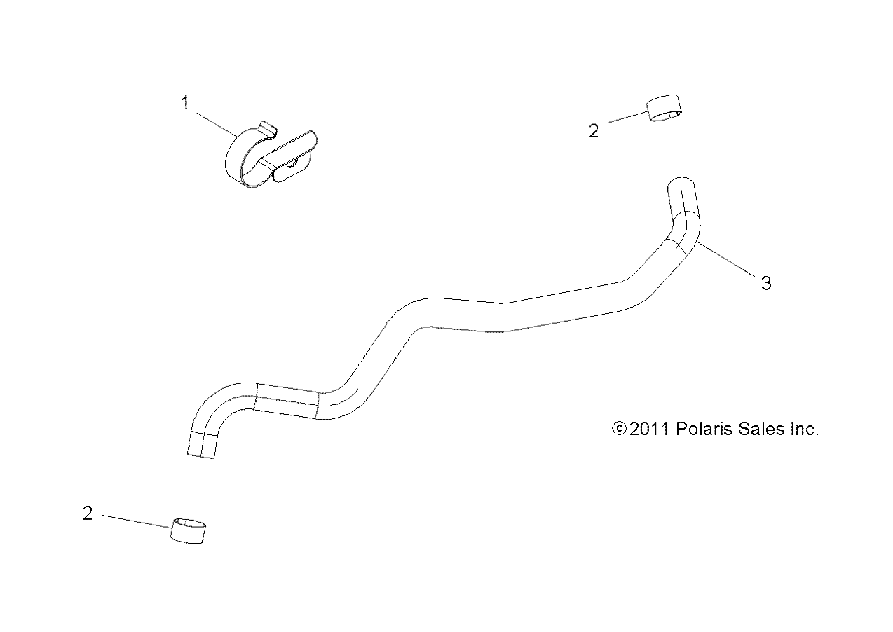 ENGINE, COOLING BYPASS - A15SXE95AC/AK/AW/L95AM (49ATVCOOLBYPASS12SPTRGEPS850)