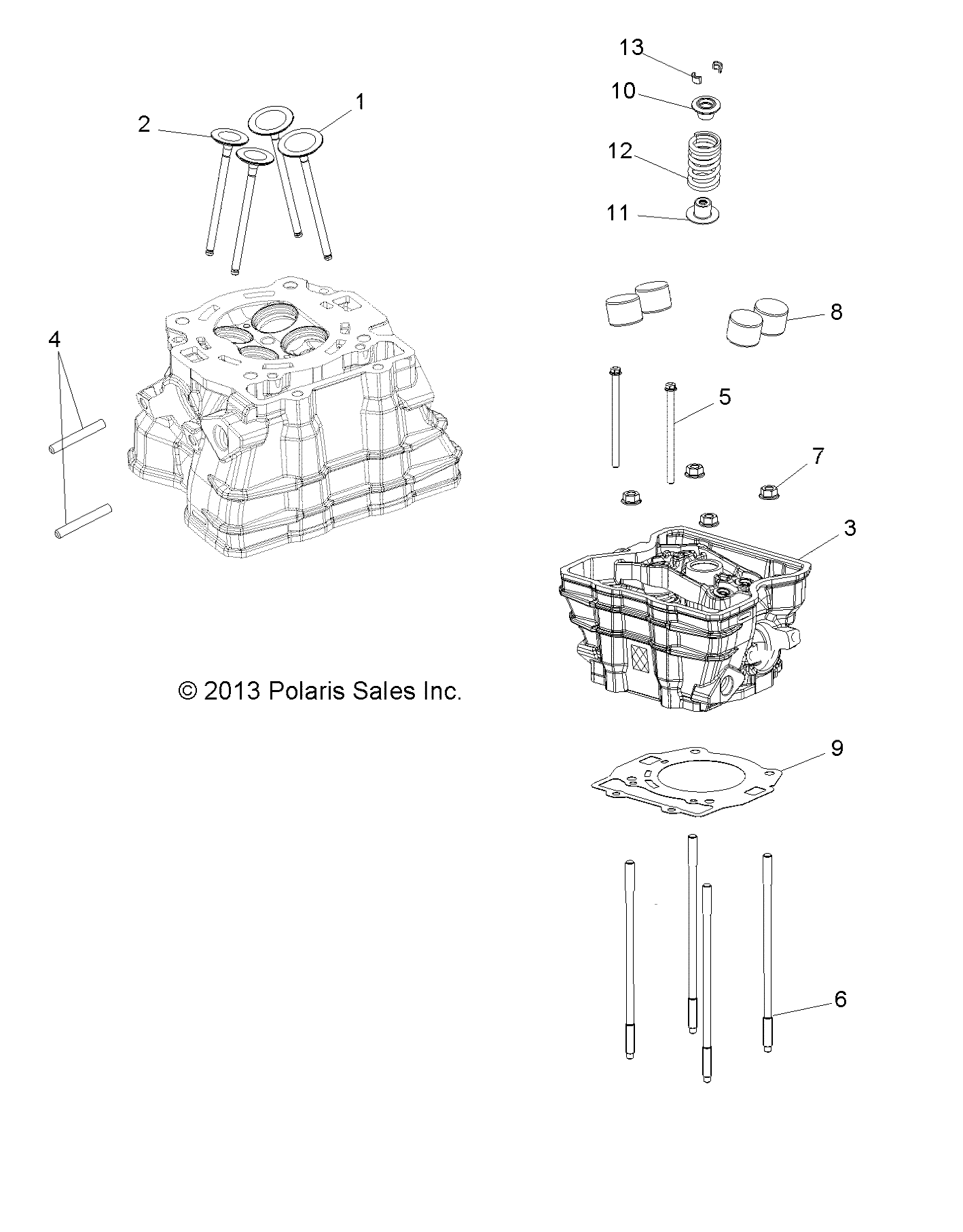 ENGINE, CYLINDER HEAD - A15DAH32EJ (49ATVCYLINDERHD14SP325)