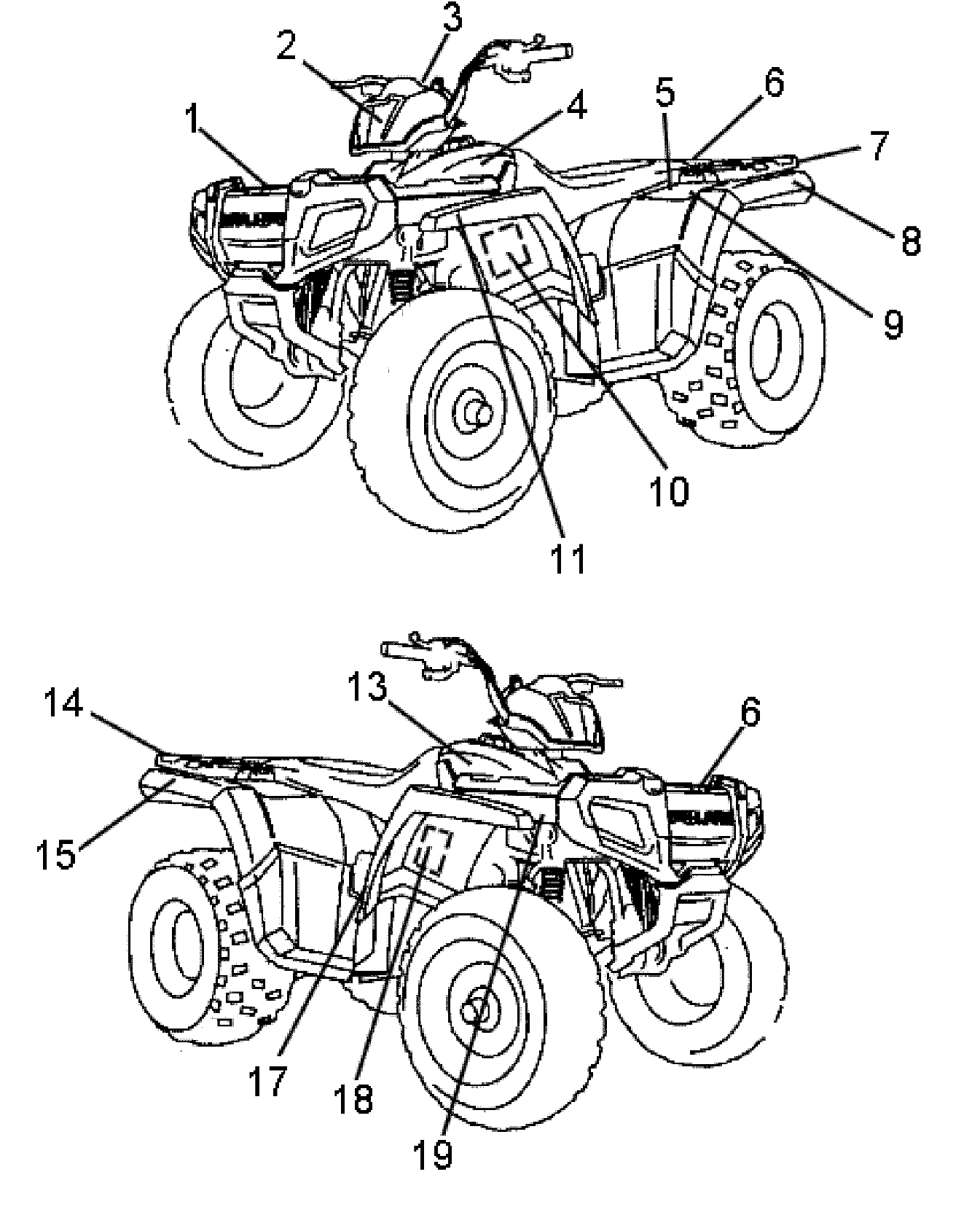 BODY, DECALS - A08FA09AA/AB (49ATVDECAL07SPRT90)