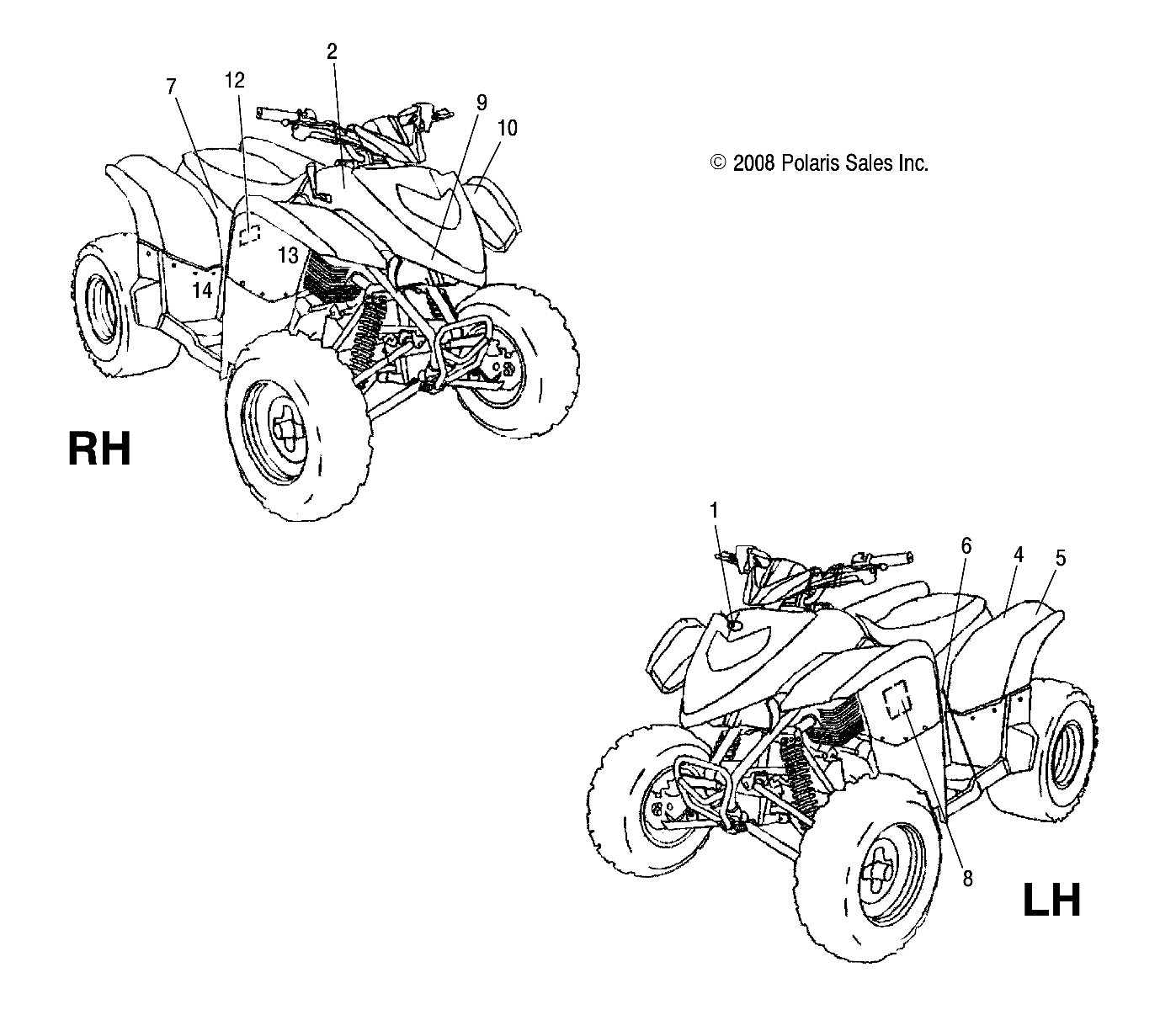 BODY, DECALS - A09PB20EB (49ATVDECAL09PHXQD)