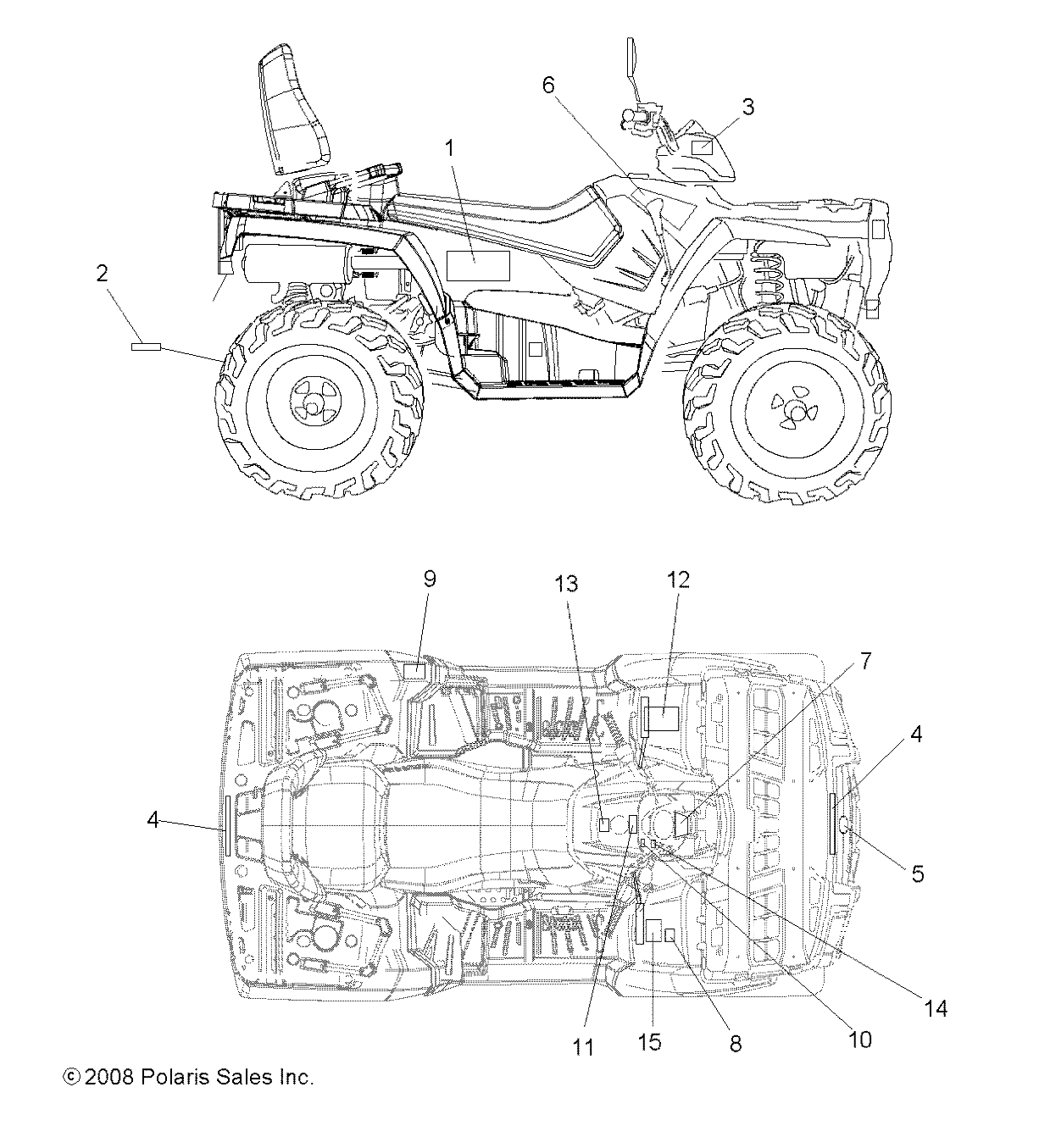 BODY, DECALS - A09DN50EA (49ATVDECAL09SP500TRGQD)