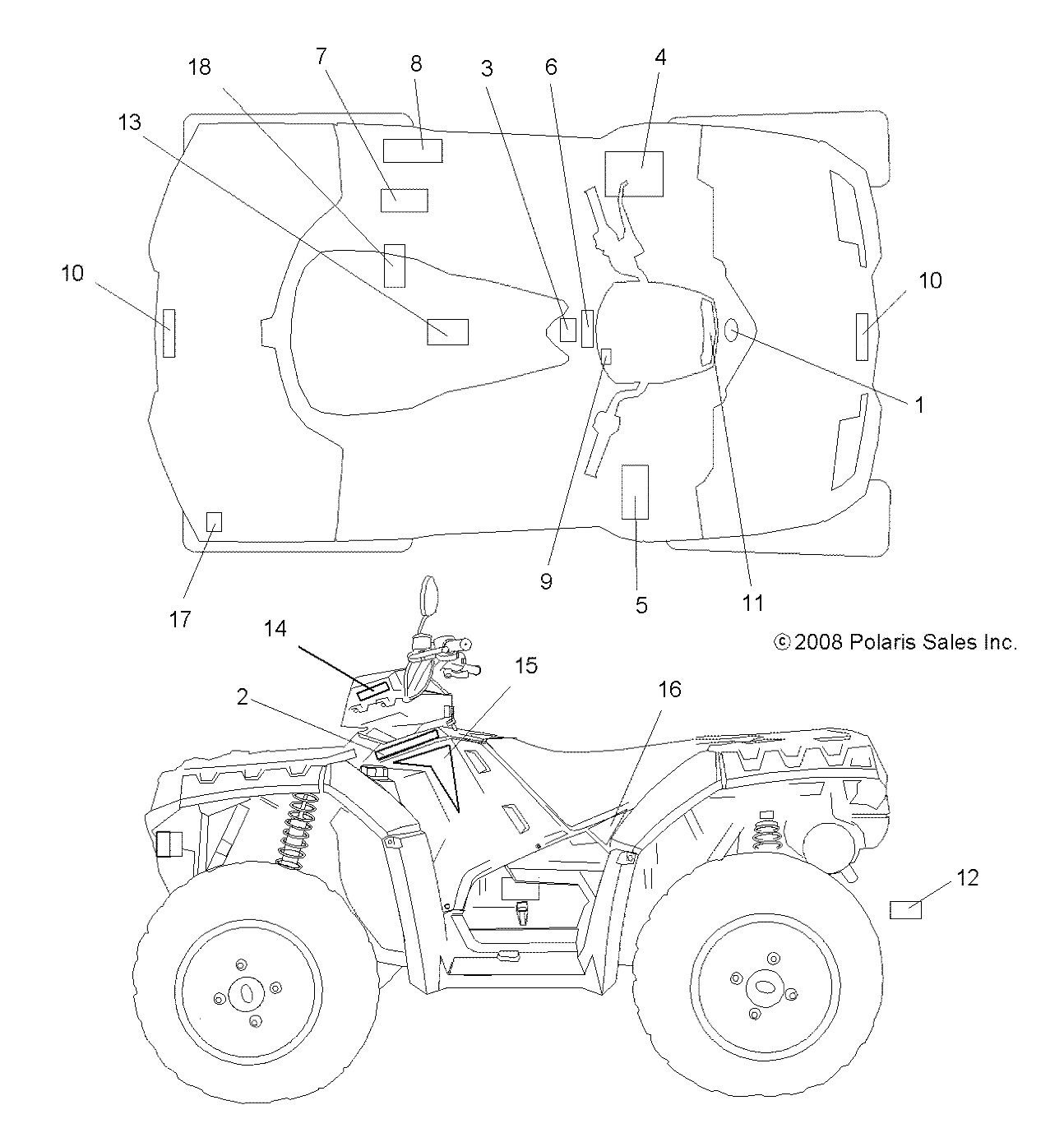 BODY, DECALS - A09ZN55FX (49ATVDECAL09SPXP550I)