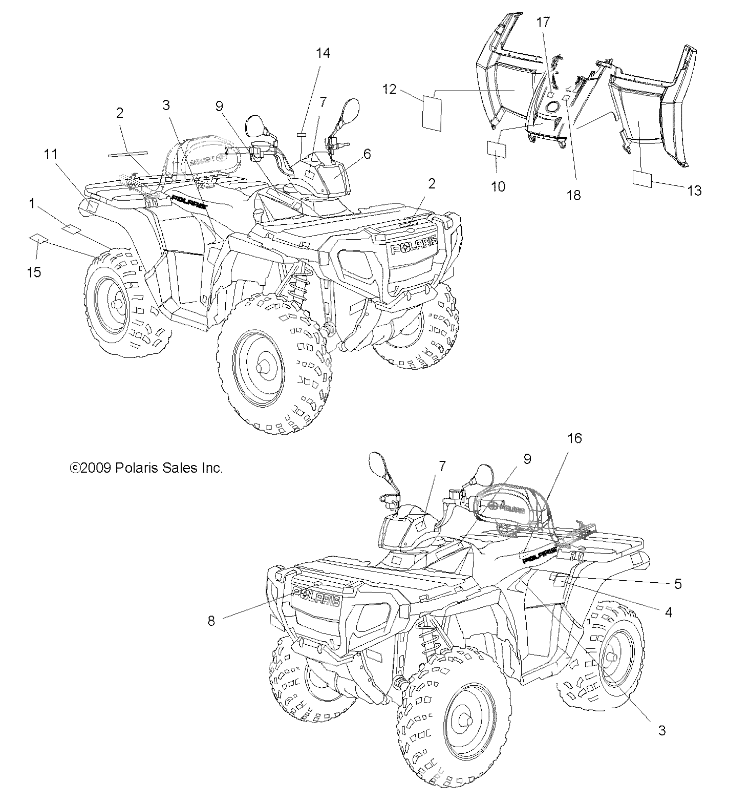 BODY, DECALS - A10MN50ET (49ATVDECAL10SP500TR)