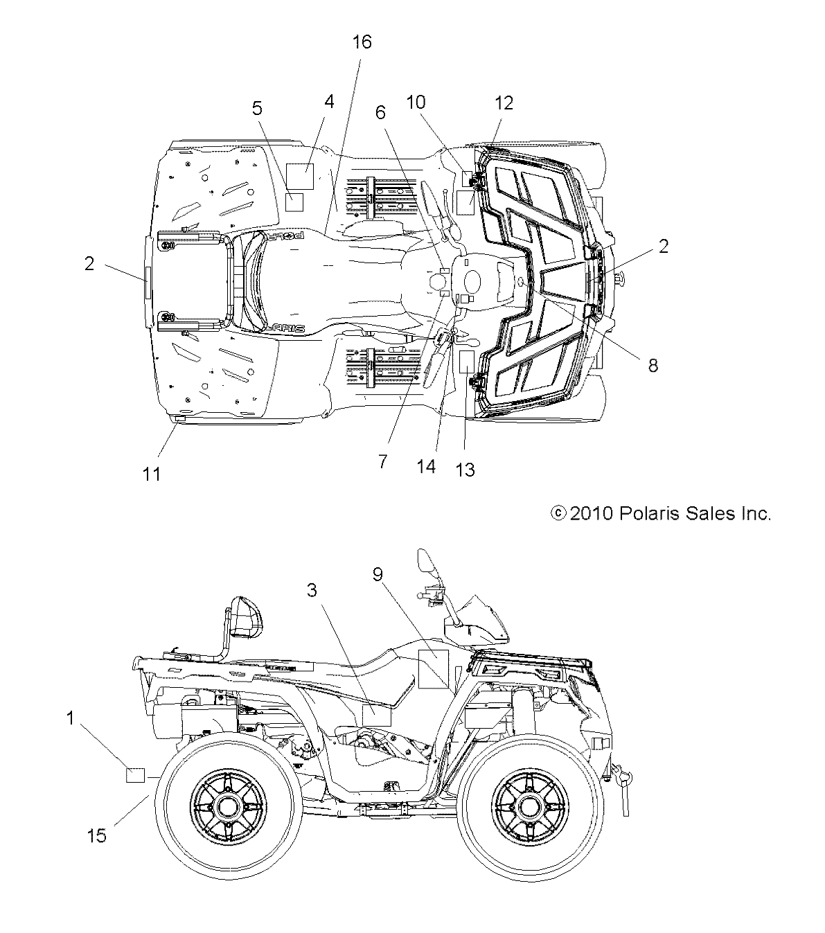 BODY, DECALS - A11MN50ET (49ATVDECAL11SP500TR)