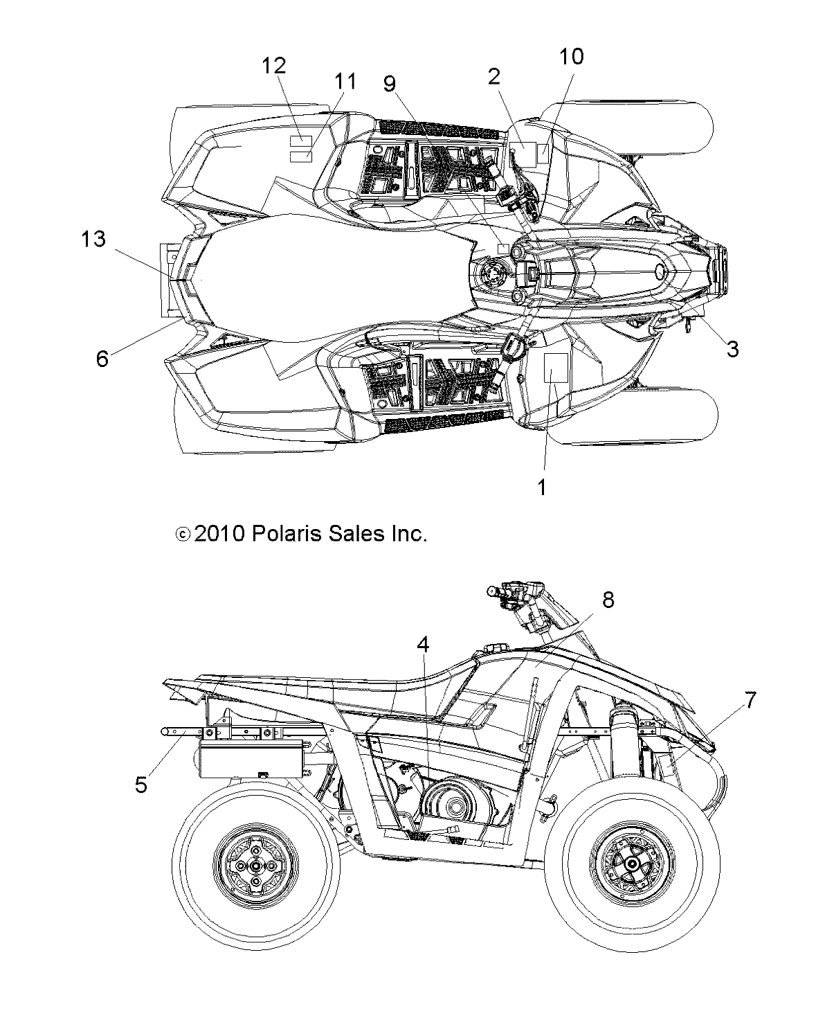 BODY, DECALS - A11NA32AA (49ATVDECAL11TBLZR)