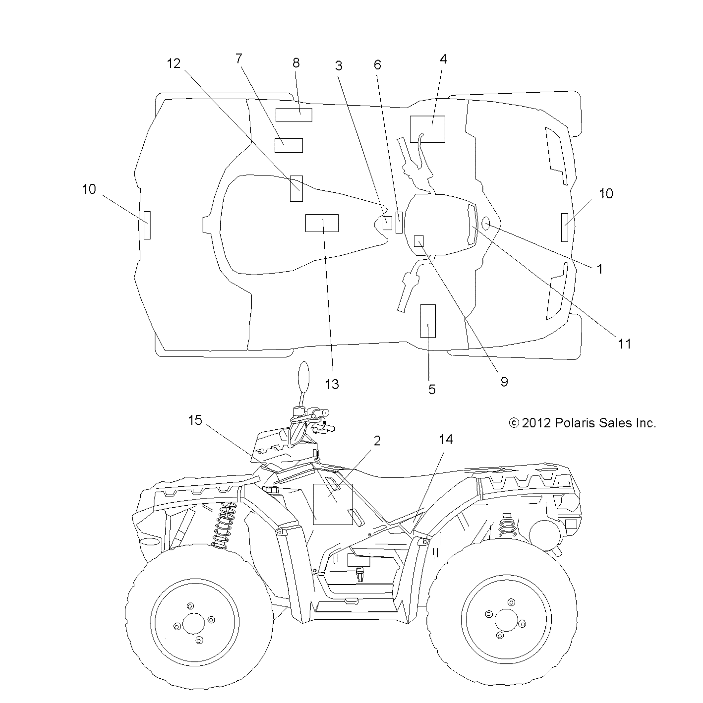 BODY, DECALS - A14ZN5EFM (49ATVDECAL13SP550F)