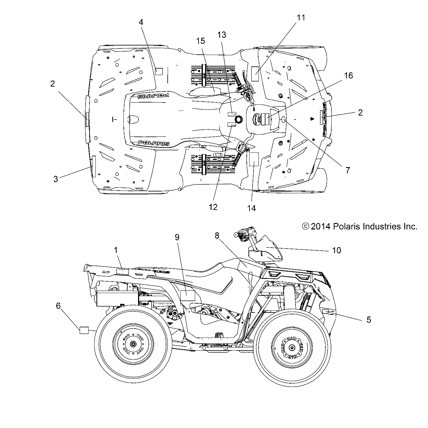 BODY, DECALS - A15SEE57HJ/HA (49ATVDECAL15570MD)