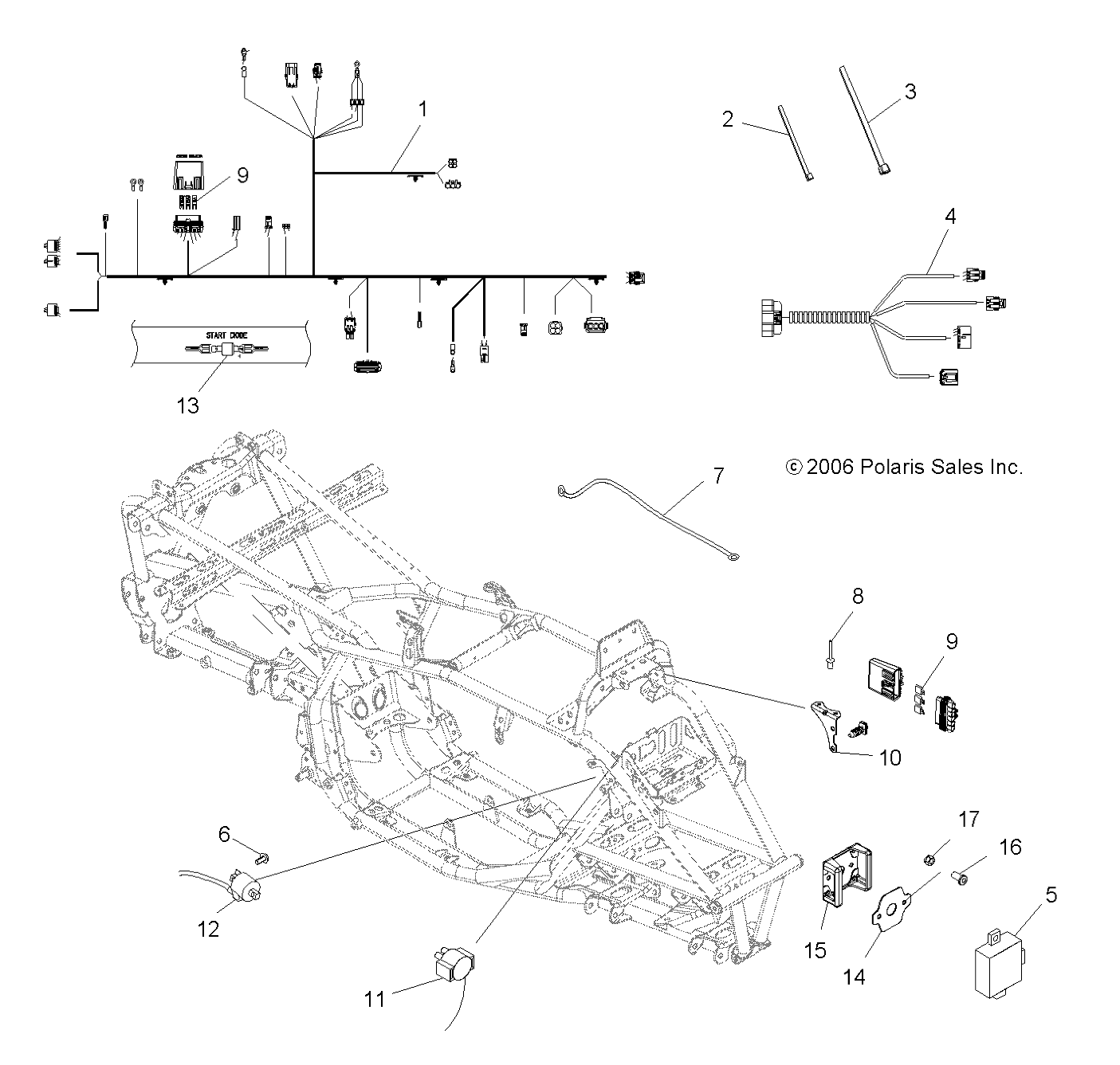 ELECTRICAL - A07GP52AA/AB (49ATVELECT07OUT525)