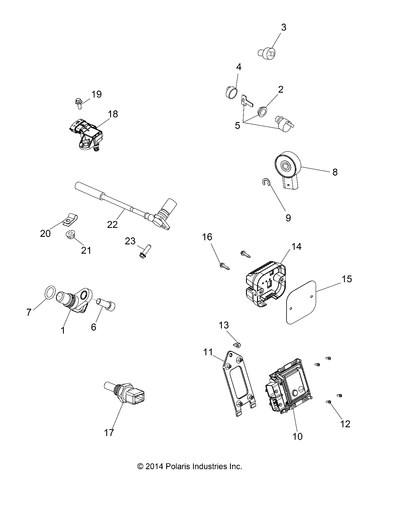 ELECTRICAL, SWITCHES, SENSORS and ECM - A15SHE57HS (49ATVELECT15SPMD)