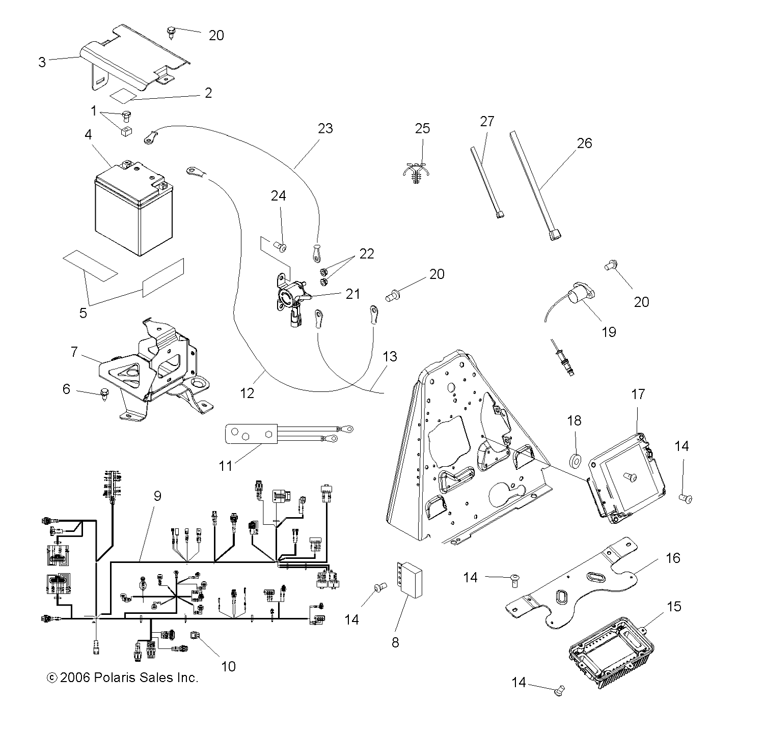 ELECTRICAL - A07TH50EA (49ATVELECTX2QUAD)