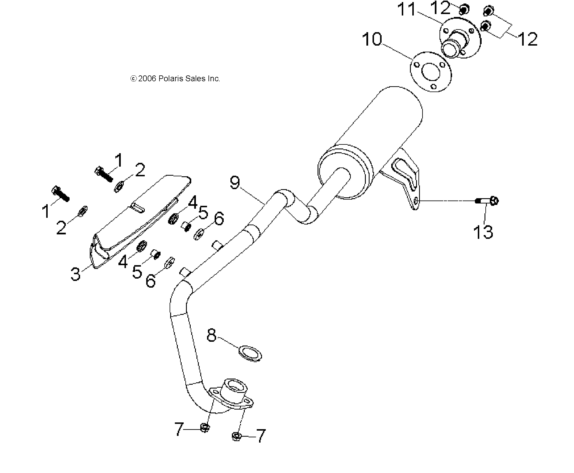 ENGINE, EXHAUST - A18YAK05N4/N6 (A00024)