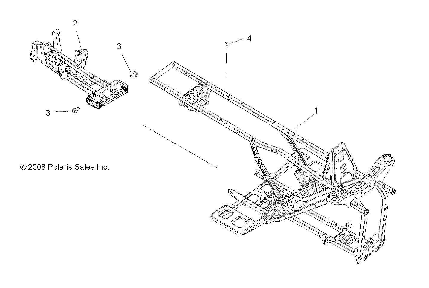 CHASSIS, FRAME - A10LH27AX/AZ (49ATVFRAME09SP300)