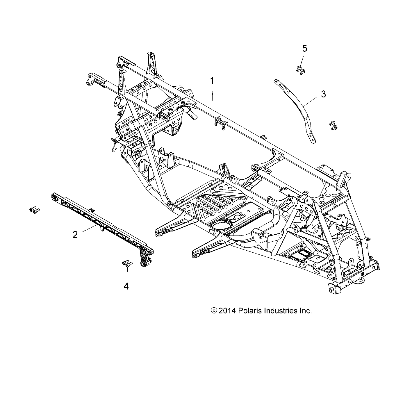 CHASSIS, MAIN FRAME - A15SXE95AC/AK/AW/L95AM (49ATVFRAME15850SP)