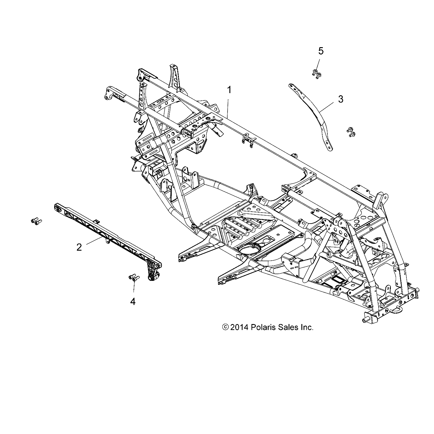 CHASSIS, MAIN FRAME - A17SVE95FM