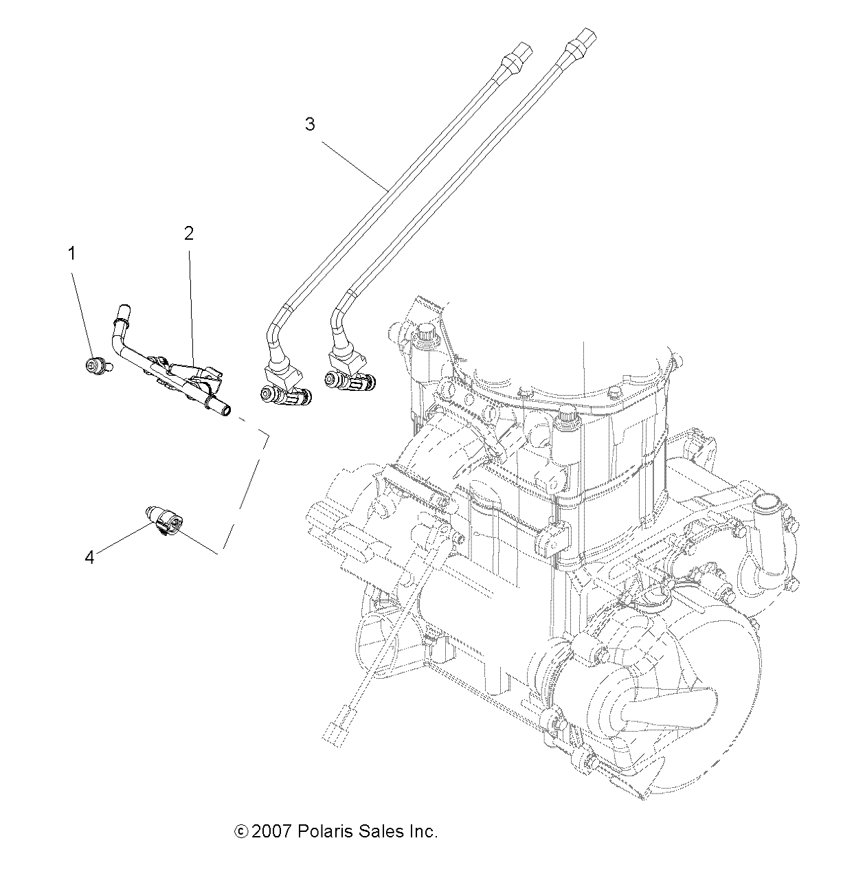 ENGINE, FUEL INJECTOR - A08TN68AX/AZ (49ATVFUELINJECT08SPX27)