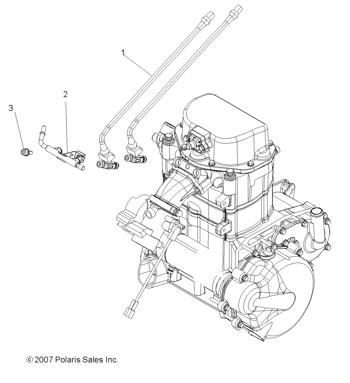 ENGINE, FUEL INJECTOR - R08VH76AD/AG (49ATVFUELINJECT08VISTA)