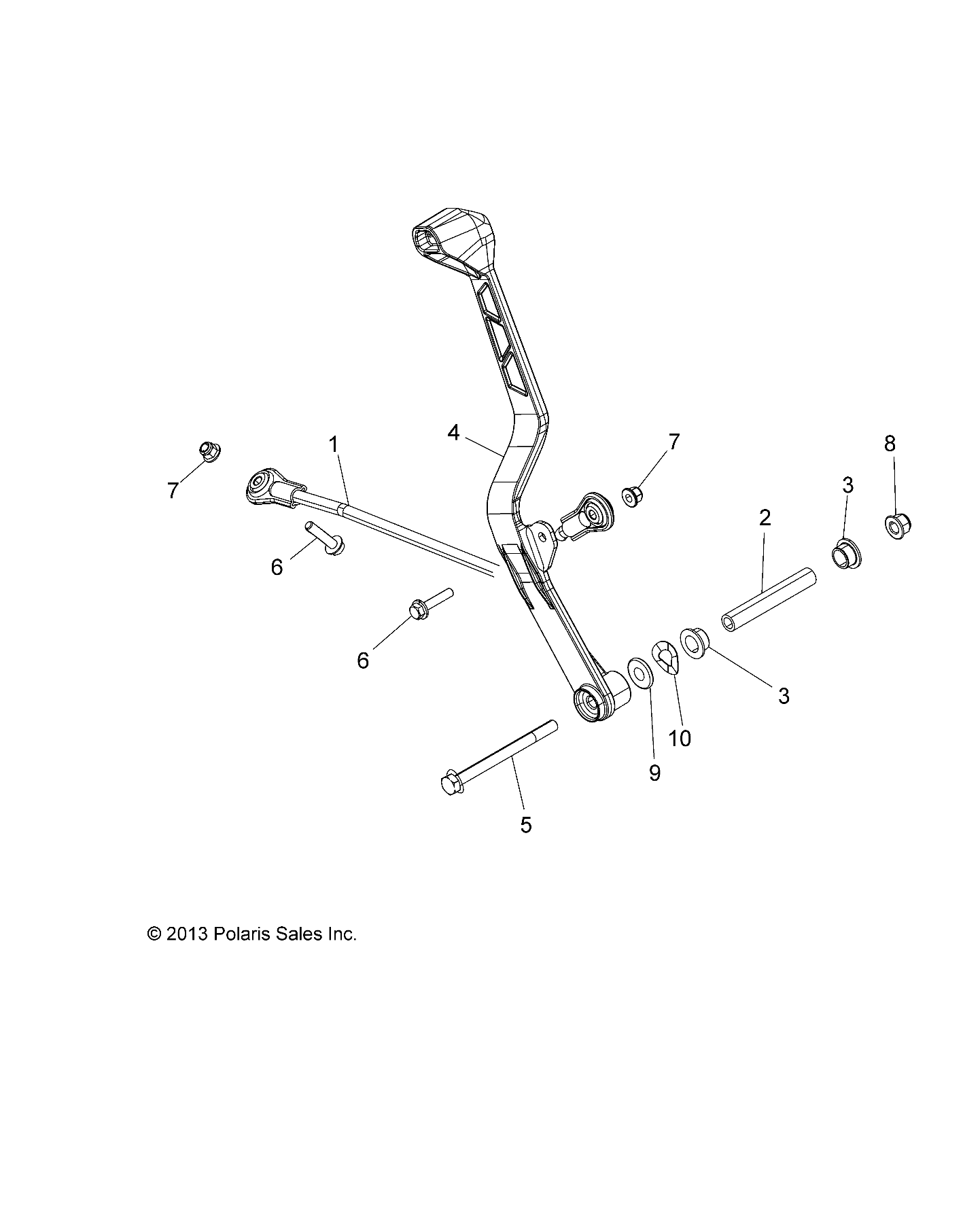 DRIVE TRAIN, GEAR SELECTOR - A17SVS95CM/T95C2