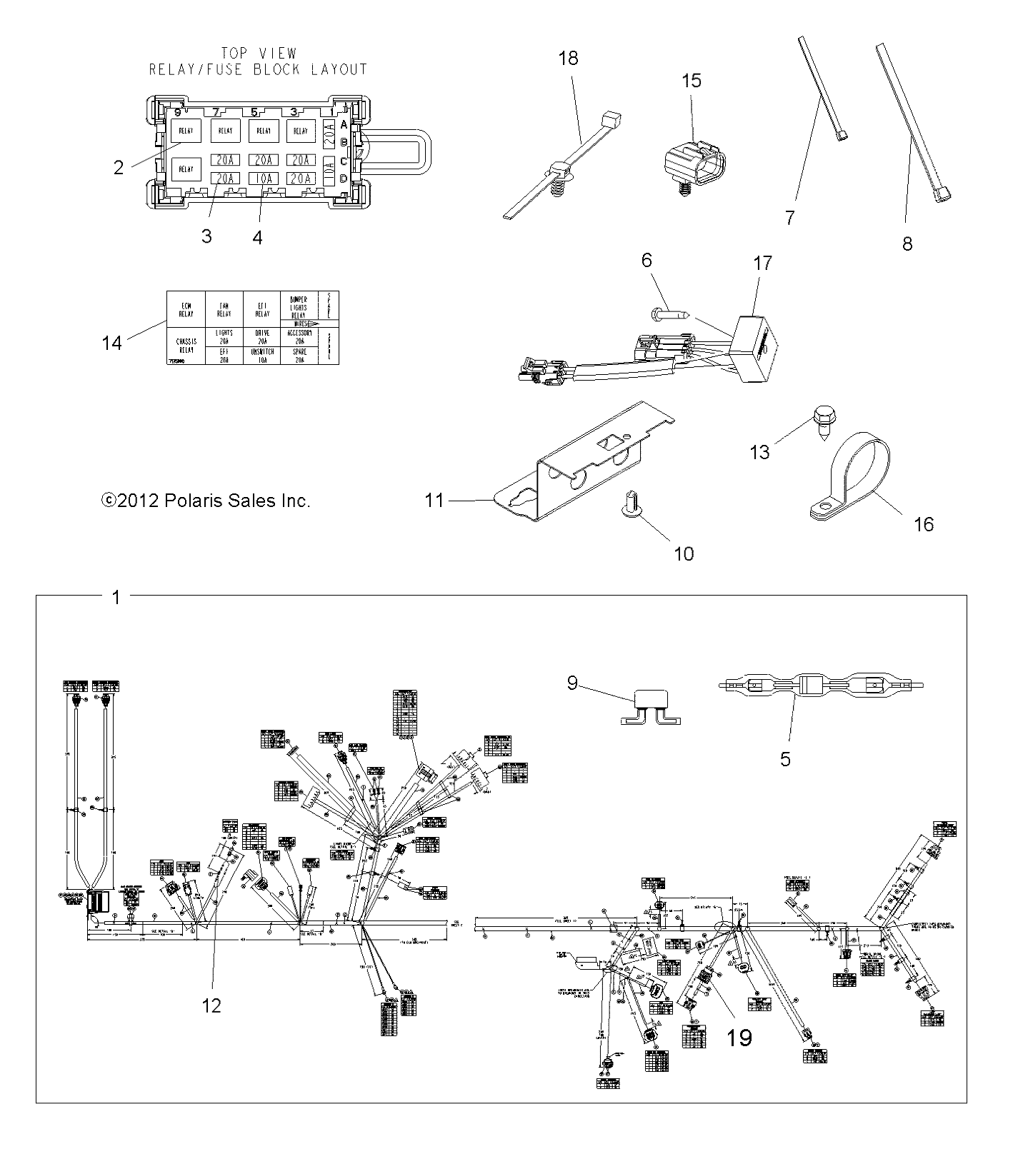 ELECTRICAL, HARNESS - A13TN55AA/AZ (49ATVHARNESS13SPX2550)