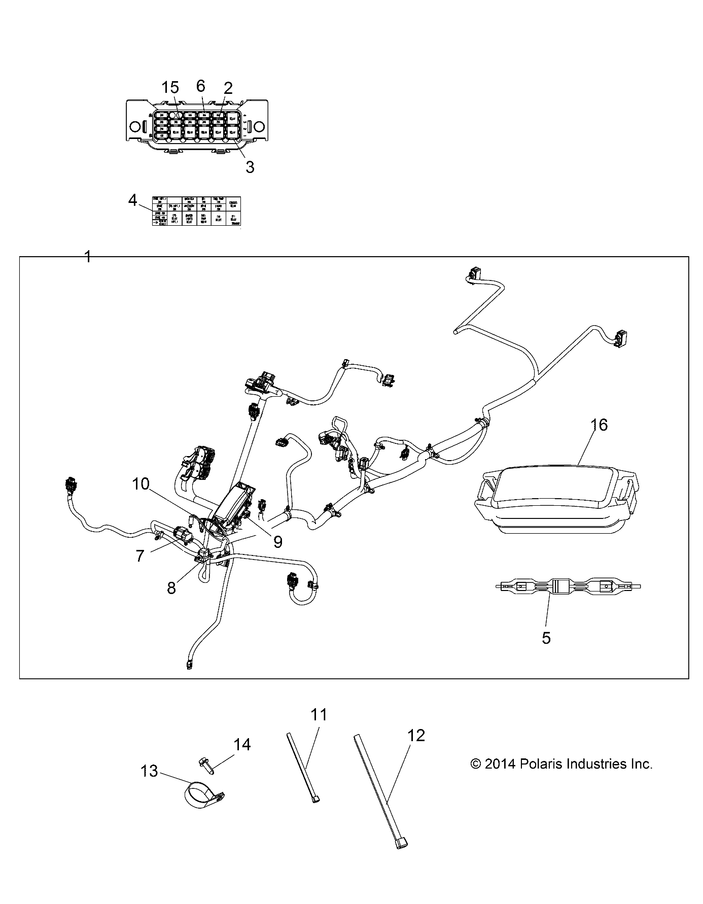 ELECTRICAL, HARNESS - A15SEA57HA (49ATVHARNESS15570HA)