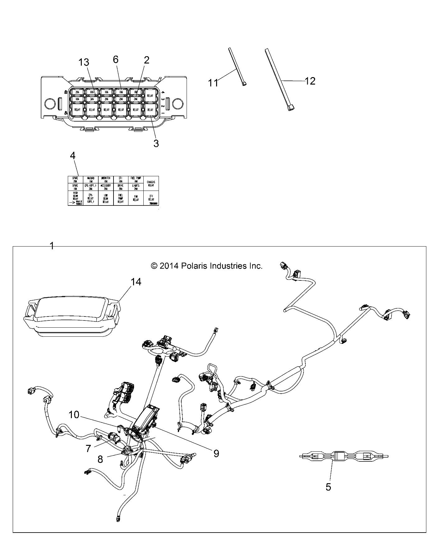 ELECTRICAL, HARNESS - A15SDA57FH (49ATVHARNESS15TRGEU)