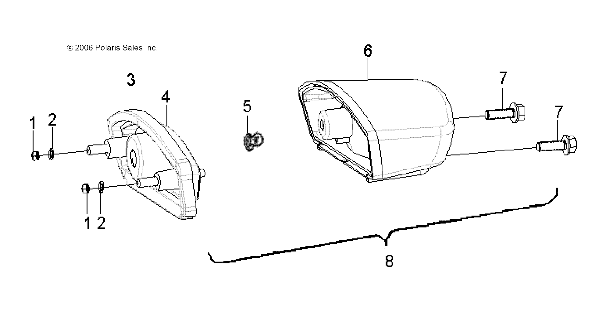 ELECTRICAL, TAILLIGHT - A18YAF11B5 (49ATVHEADLIGHT07SPRT90)