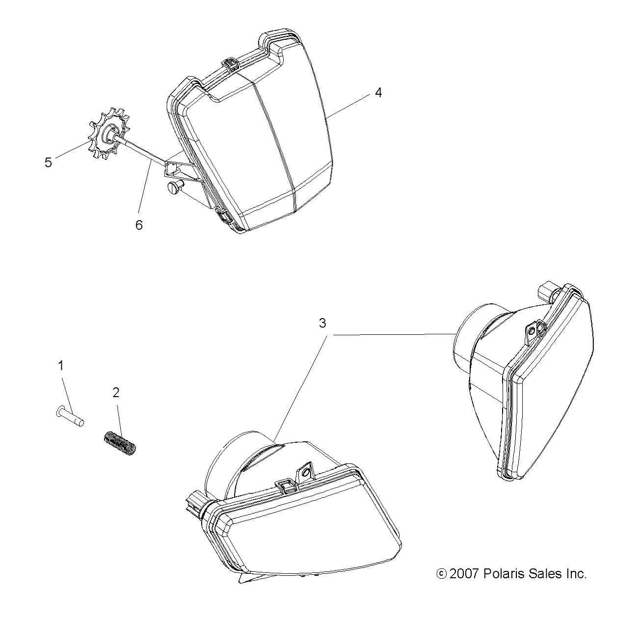 ELECTRICAL, HEADLIGHTS - A10MN50ET (49ATVHEADLIGHT08X2500QUAD)